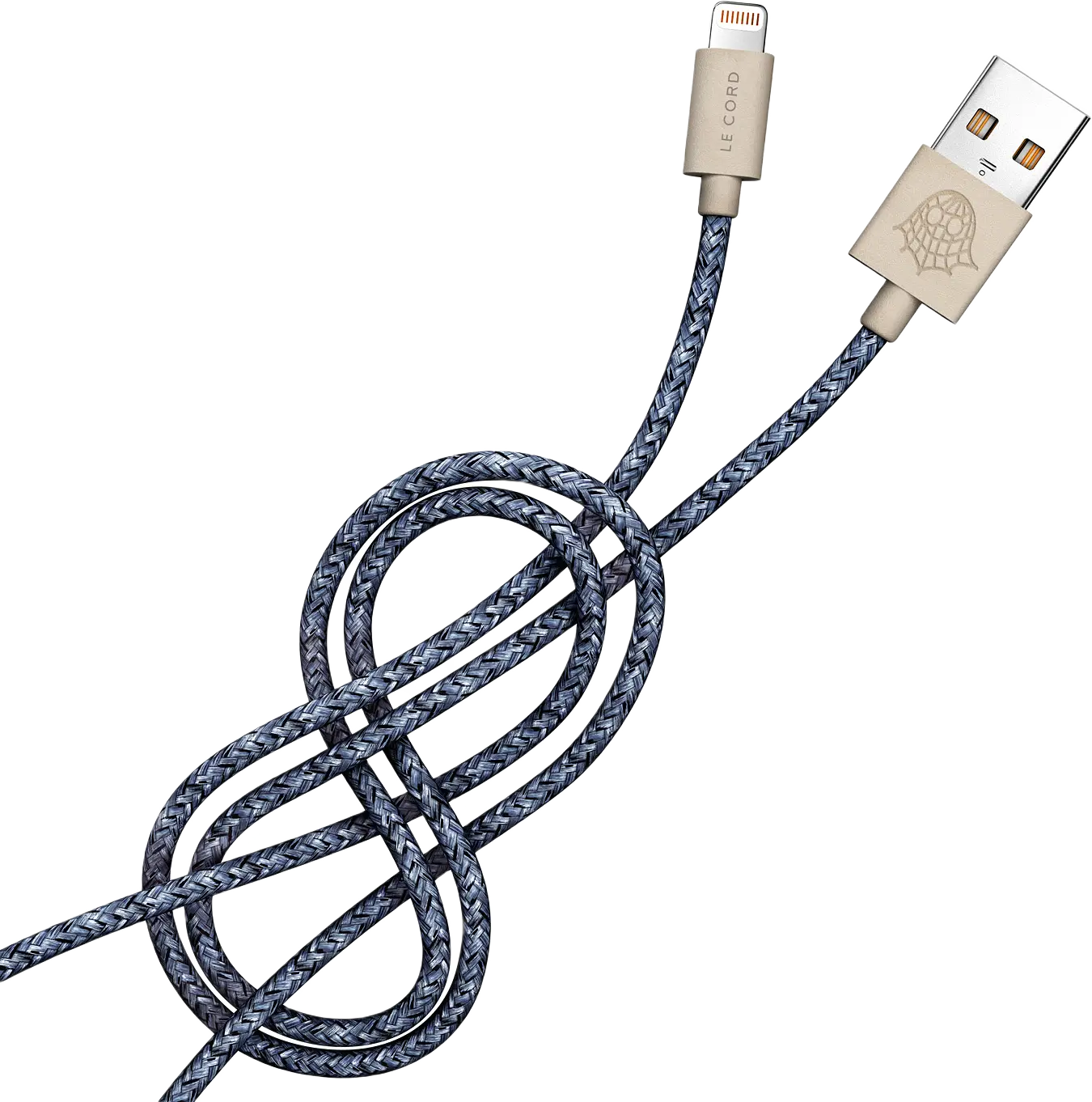 Miljövänlig Lightning iPhonekabel - bleu