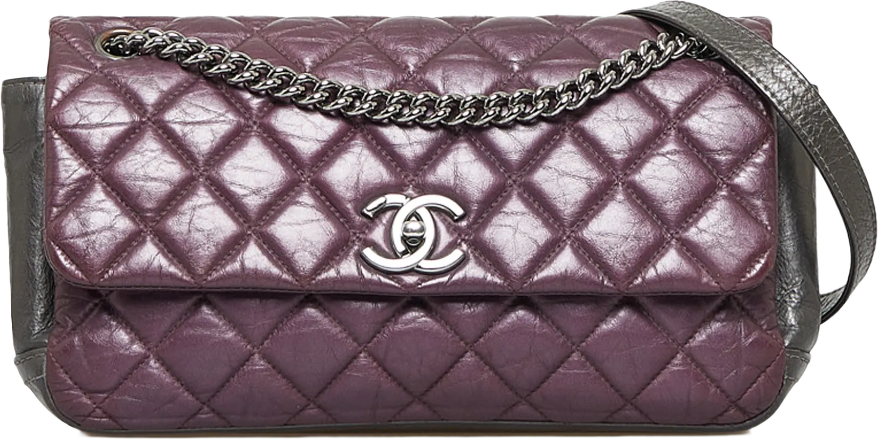 Chanel Glazed Matelasse Portobello Flap Bag