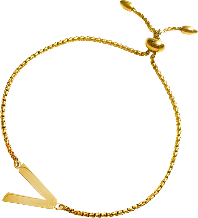 New Identity Bracelet D Gold