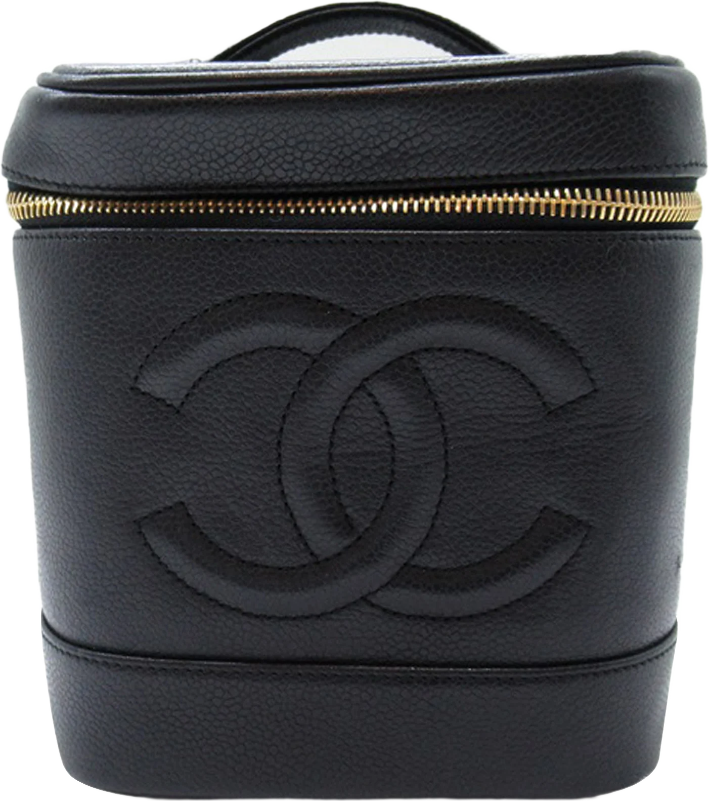 Chanel Cc Caviar Vanity Case