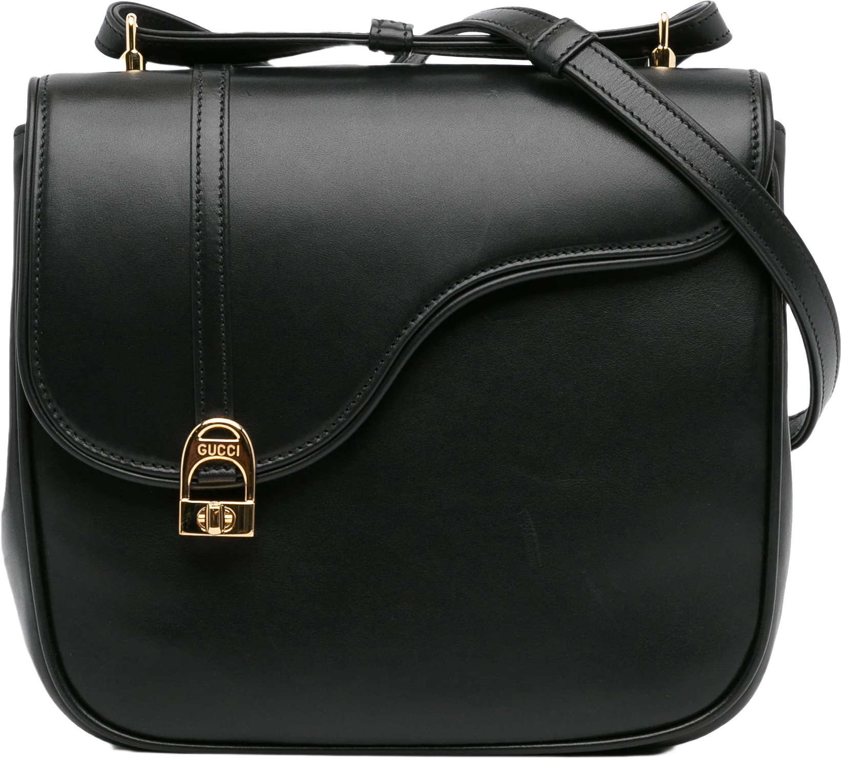 Gucci Leather Equestrian Crossbody