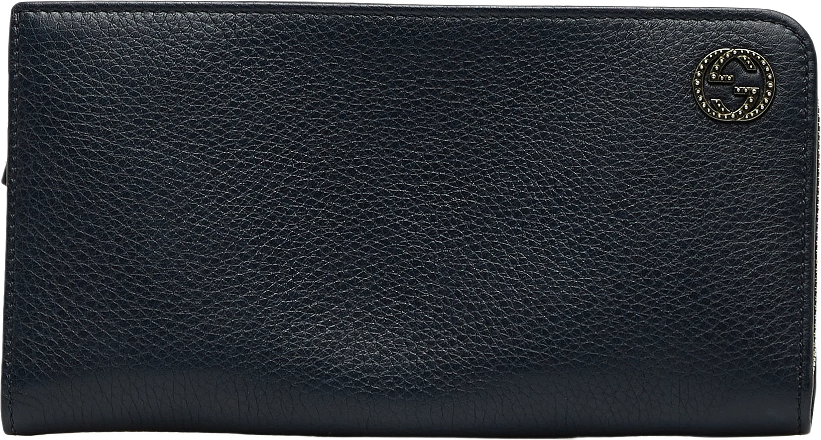 Gucci Interlocking G Leather Long Wallet