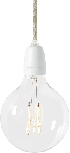 Fönsterlampa Classic White