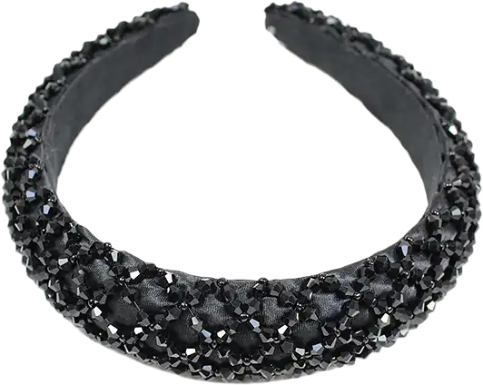 Diadem Med Fasetterade Stenar 3 Cm