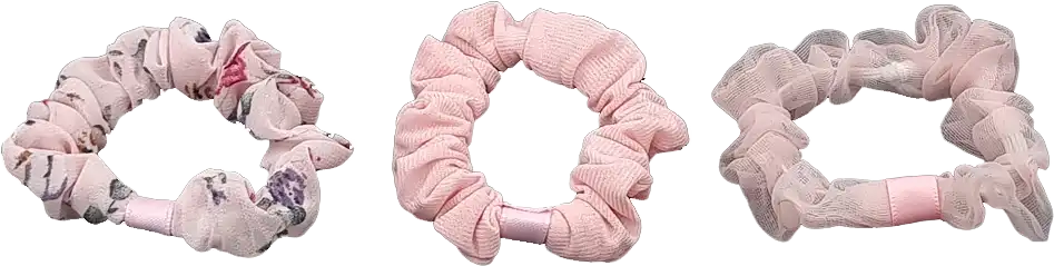 3 Pack Mini Scrunchies