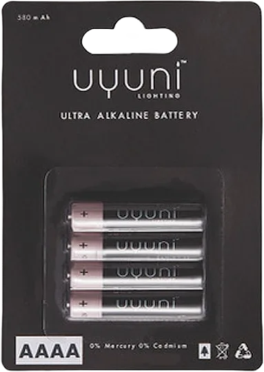 Uyuni Aaaa Batteri 4-pack, 1,5v, 580mah