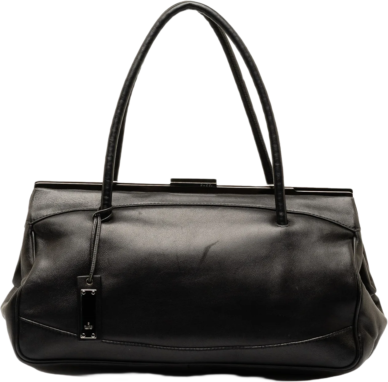 Gucci Leather Frame Handbag