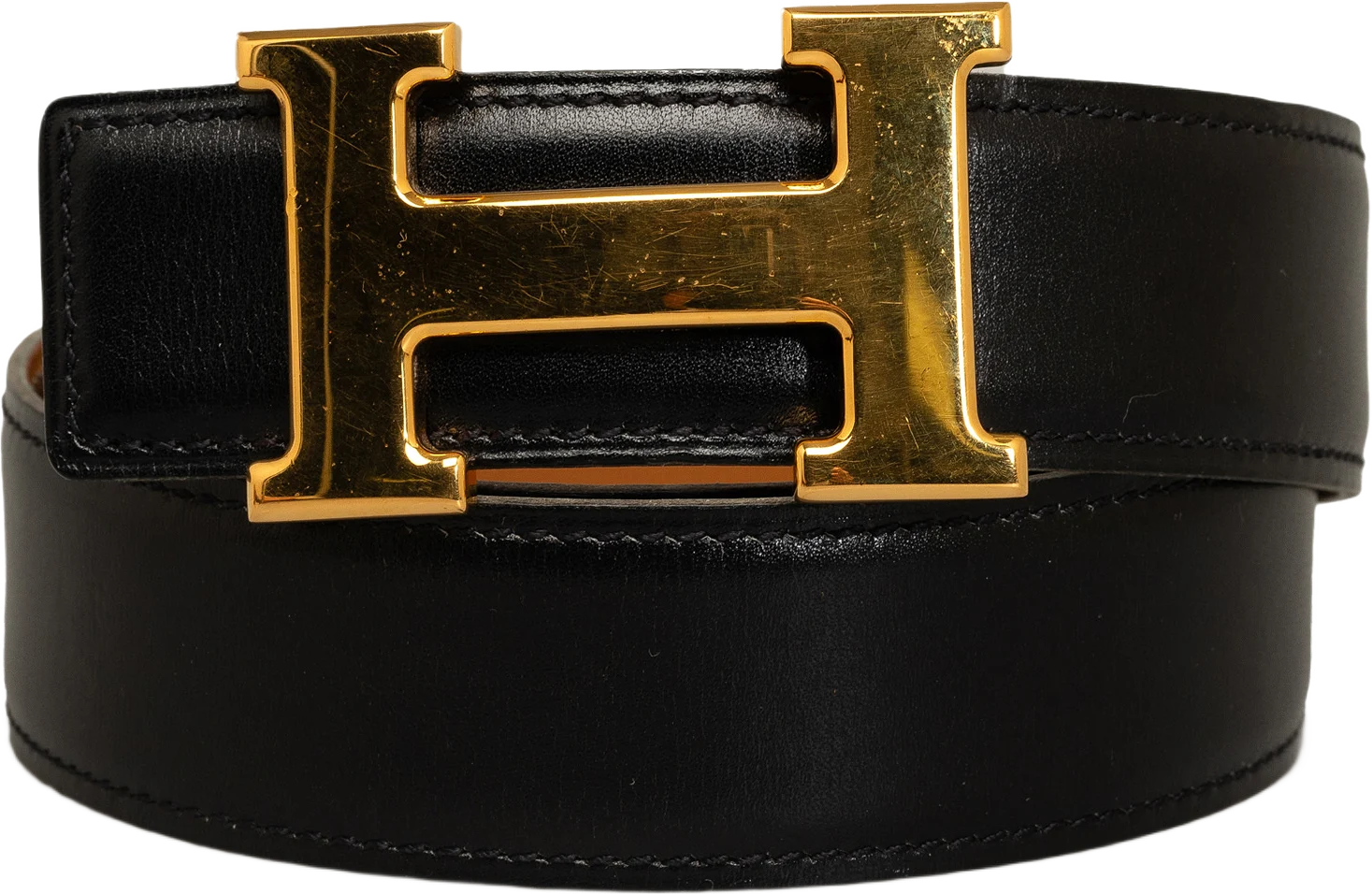 Hermes Constance Reversible Belt