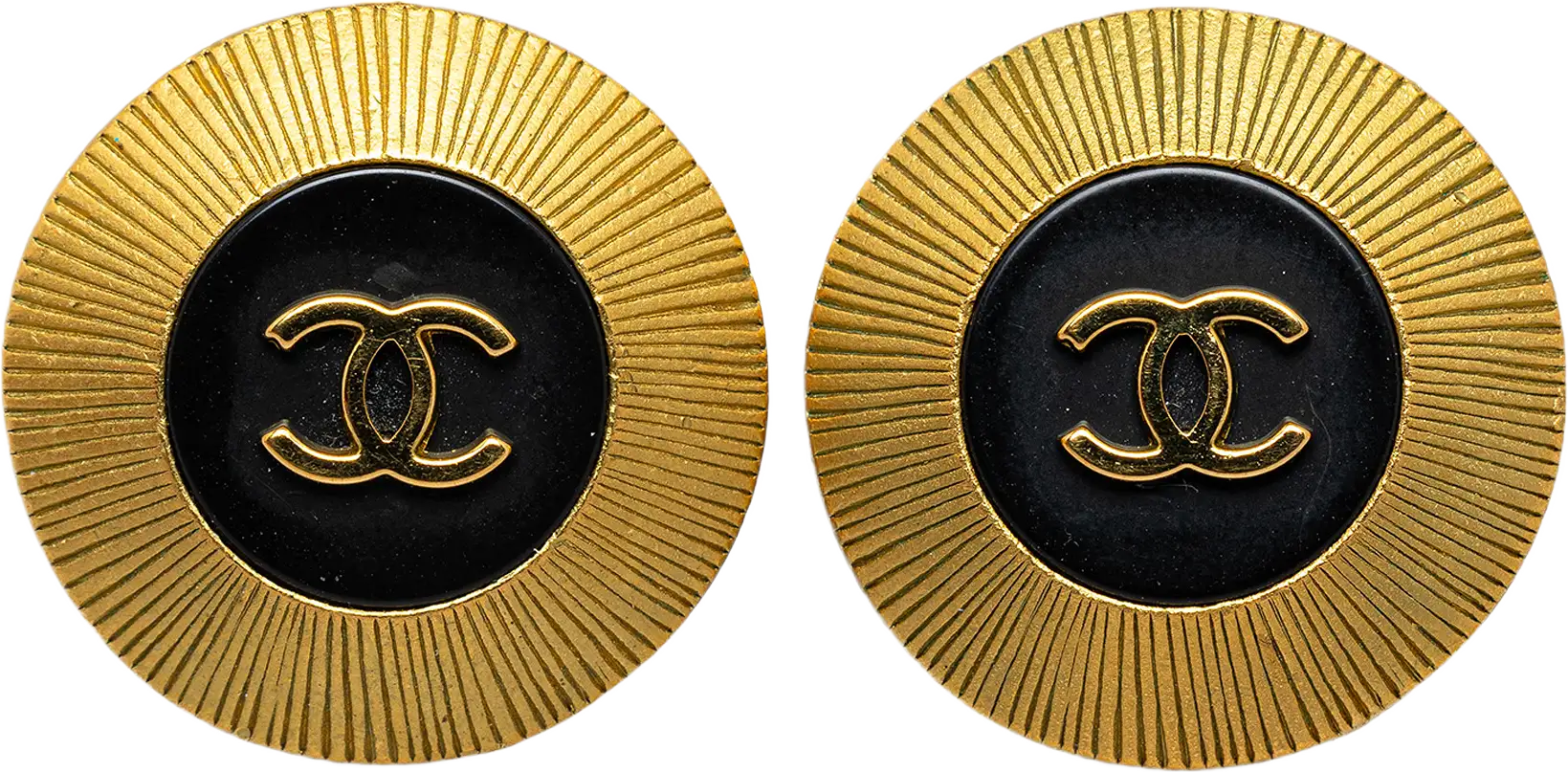 Chanel Cc Clip On Earrings