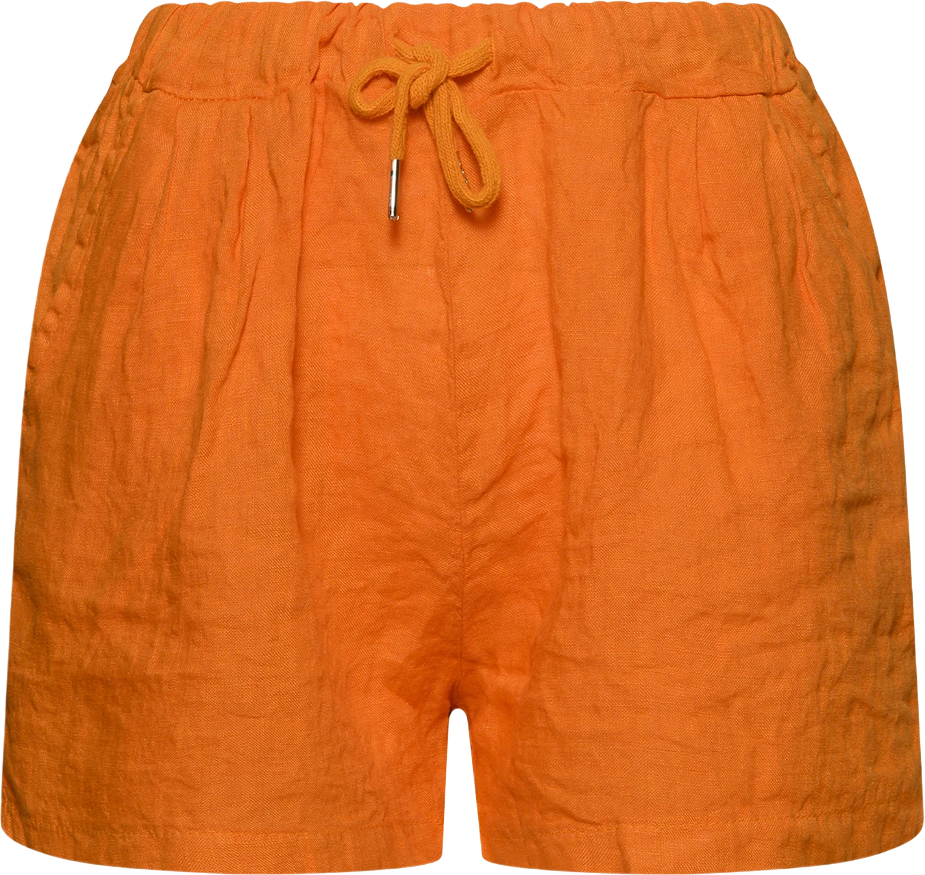 17691, Shorts, Linen - Mandarin