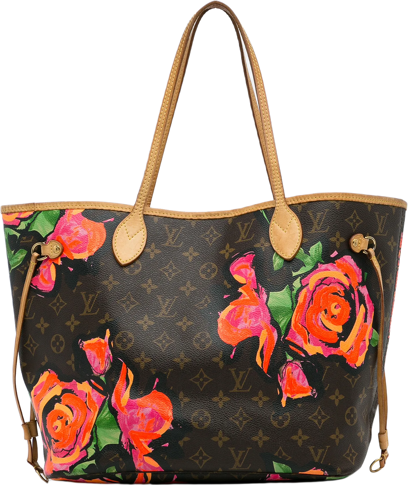 Louis Vuitton Monogram Roses Neverfull Mm