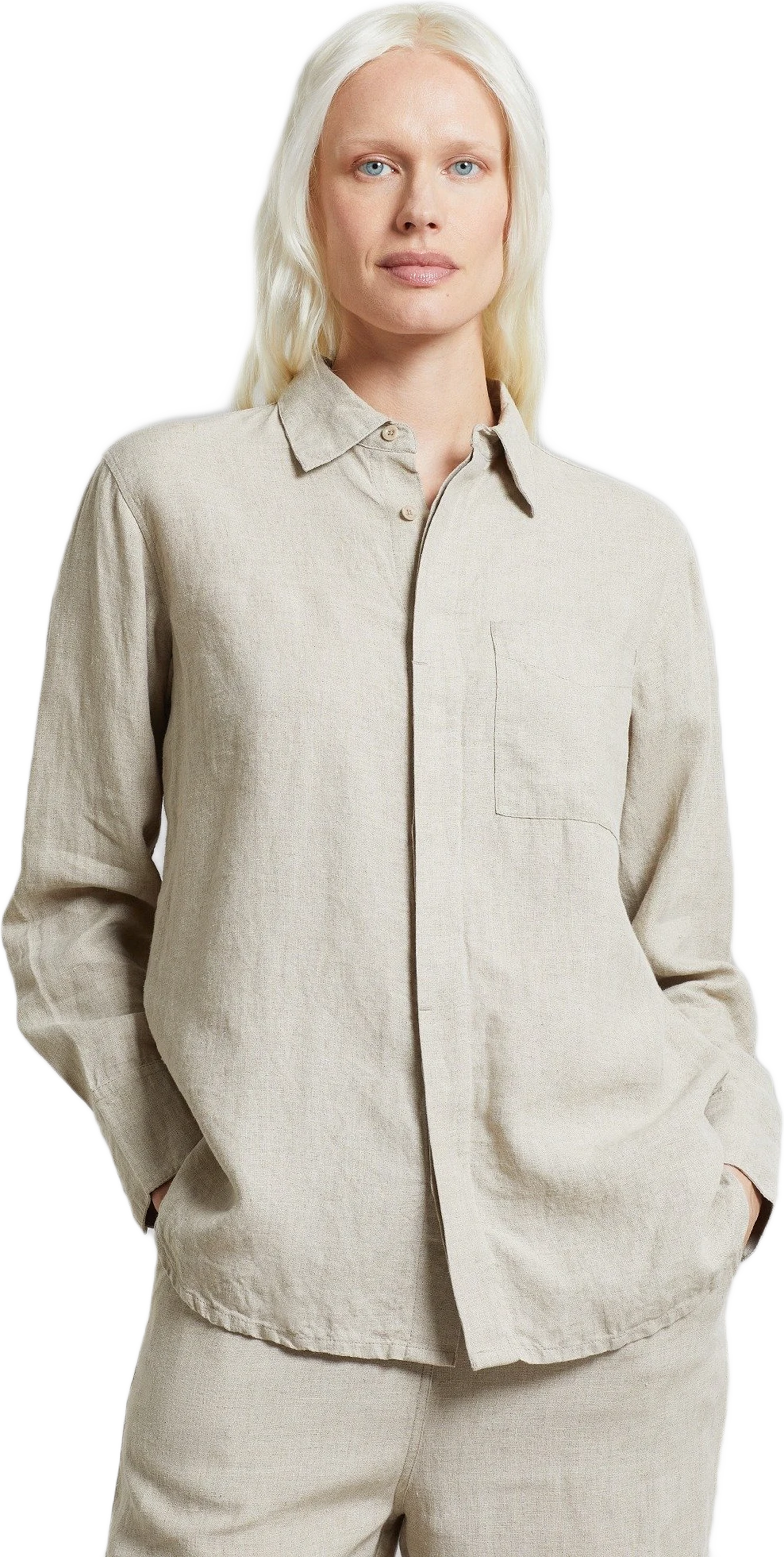 Shirt Kosta Linen Ecru