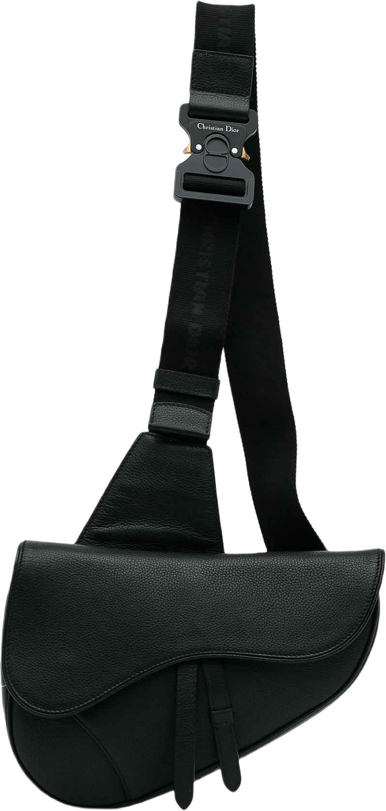 Dior Leather Saddle Crossbody Bag