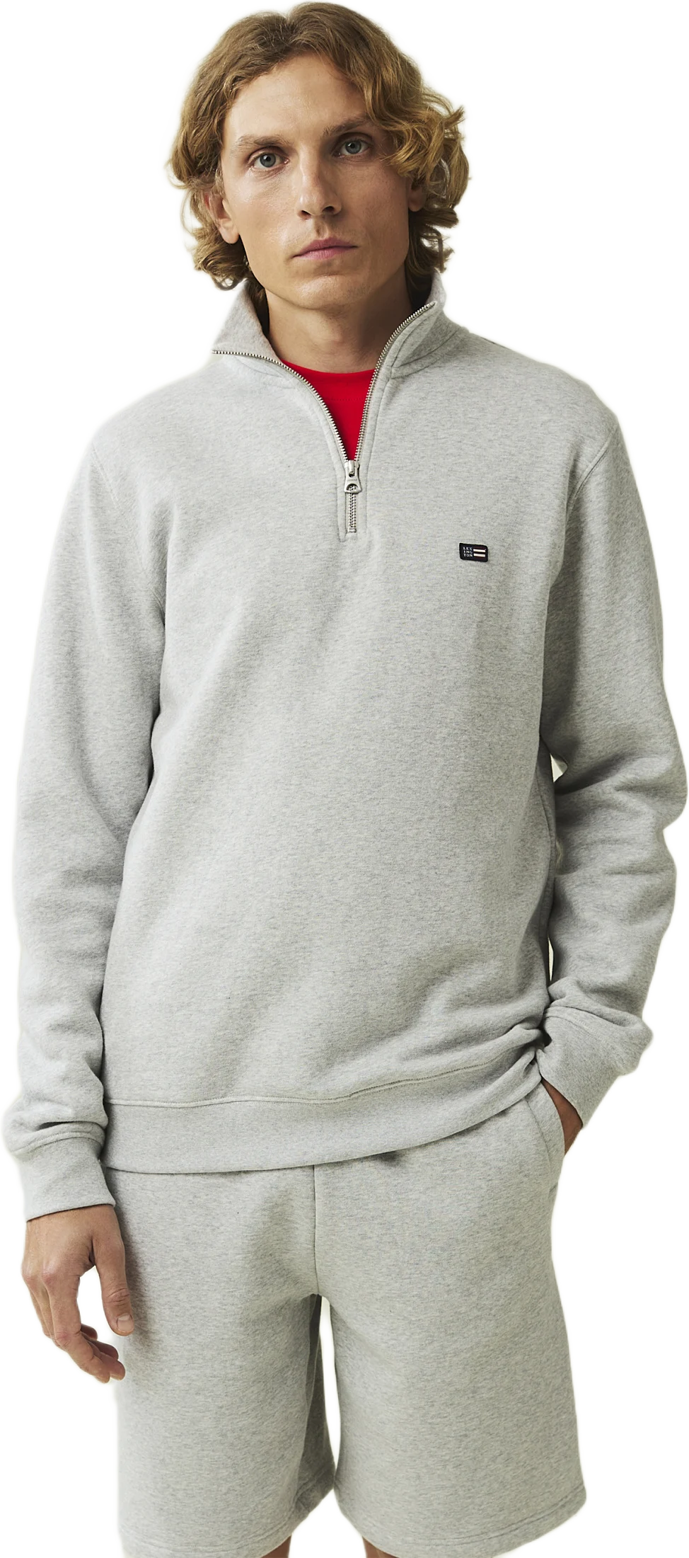 Terrance Organic Cotton Half-zip Sweatshirt