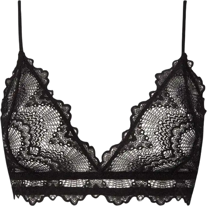 Lace Triangle Bralette