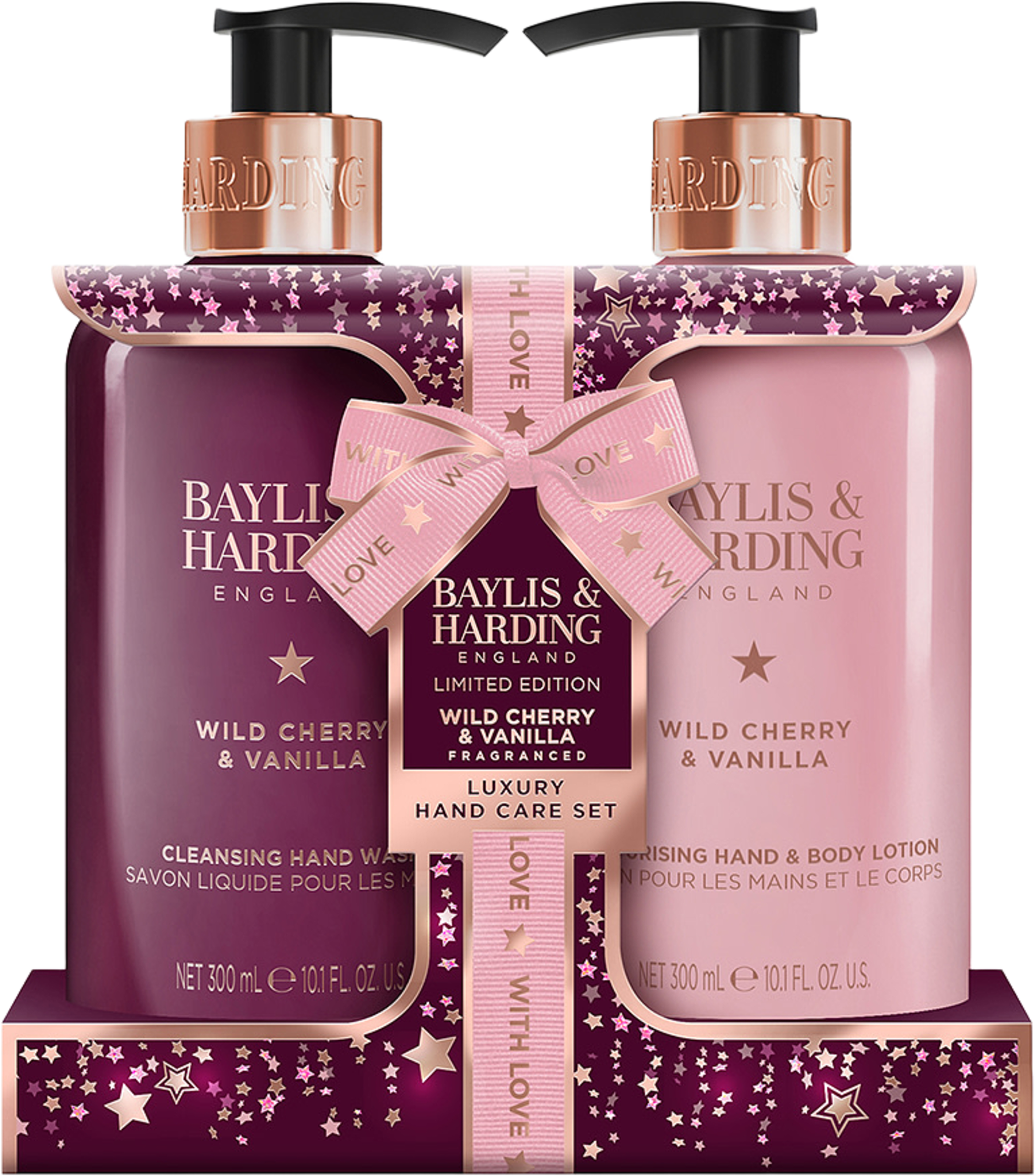 Wild Cherry & Vanilla Luxury Hand Care Gift Set, från Baylis & Harding. Klicka för att öppna bilden i stort format