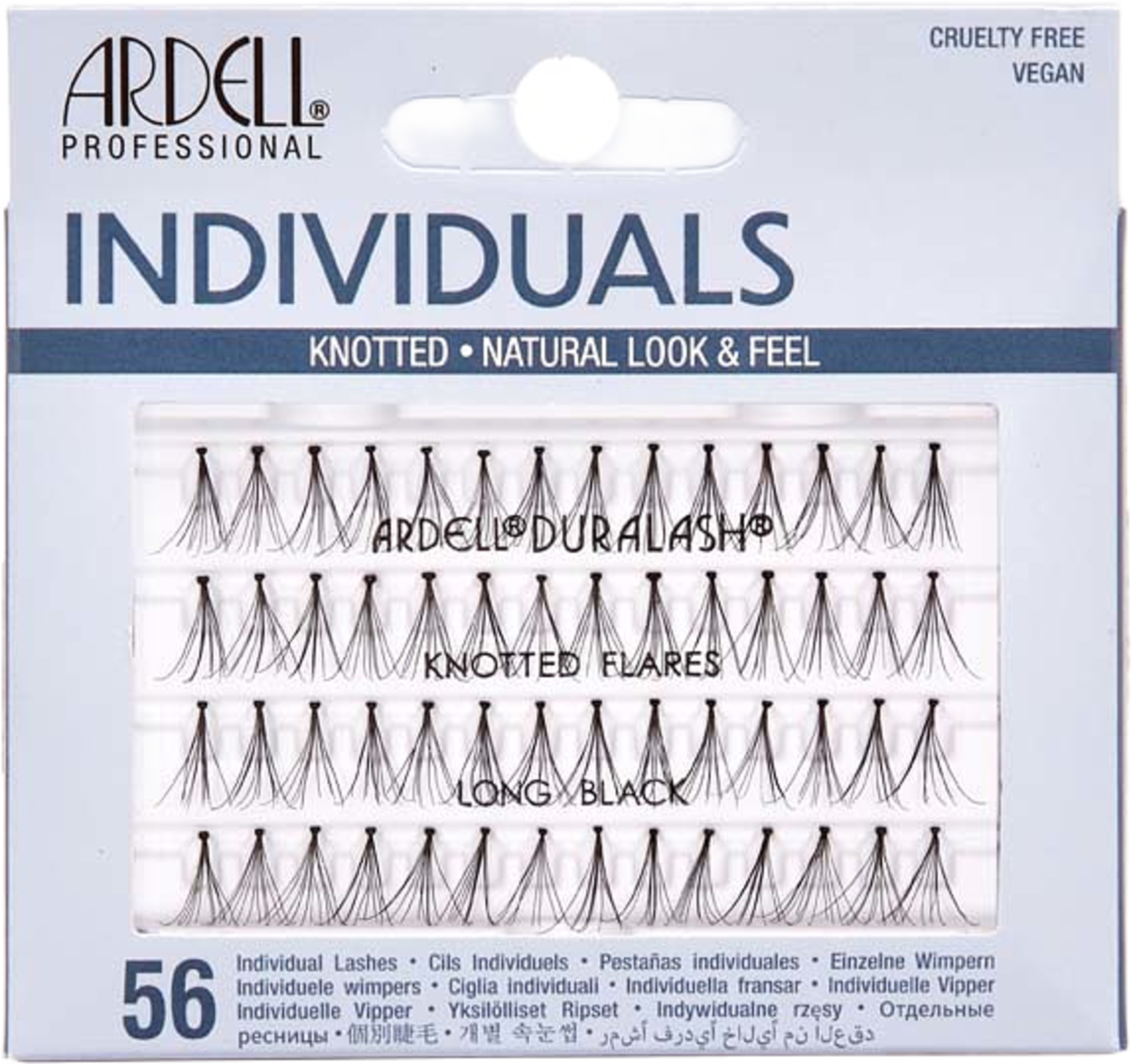 Individual Lash Long, från Ardell, i färgen Long. Klicka för att öppna bilden i stort format