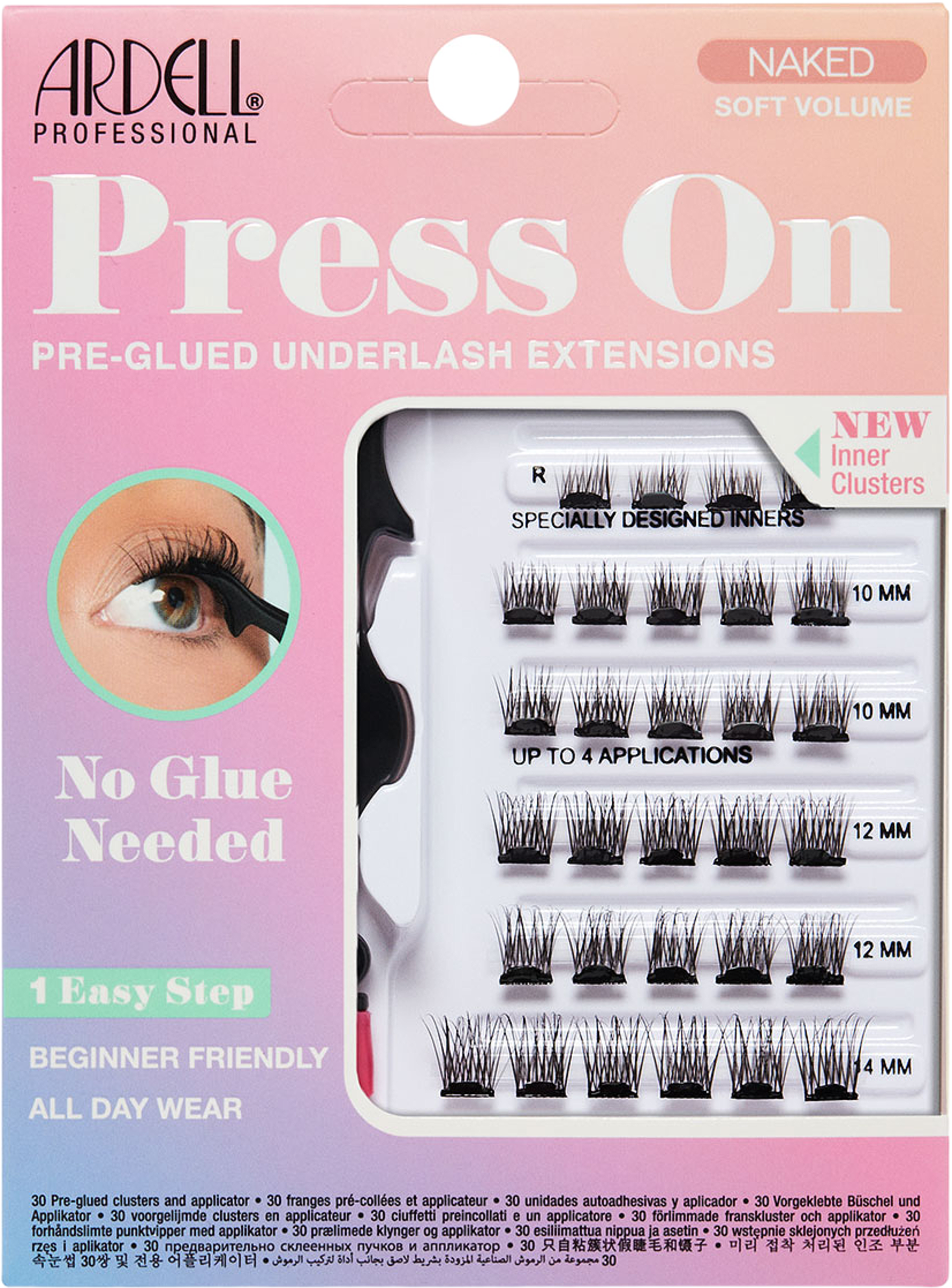 Naked Press On Underlash Extensions Soft Volume