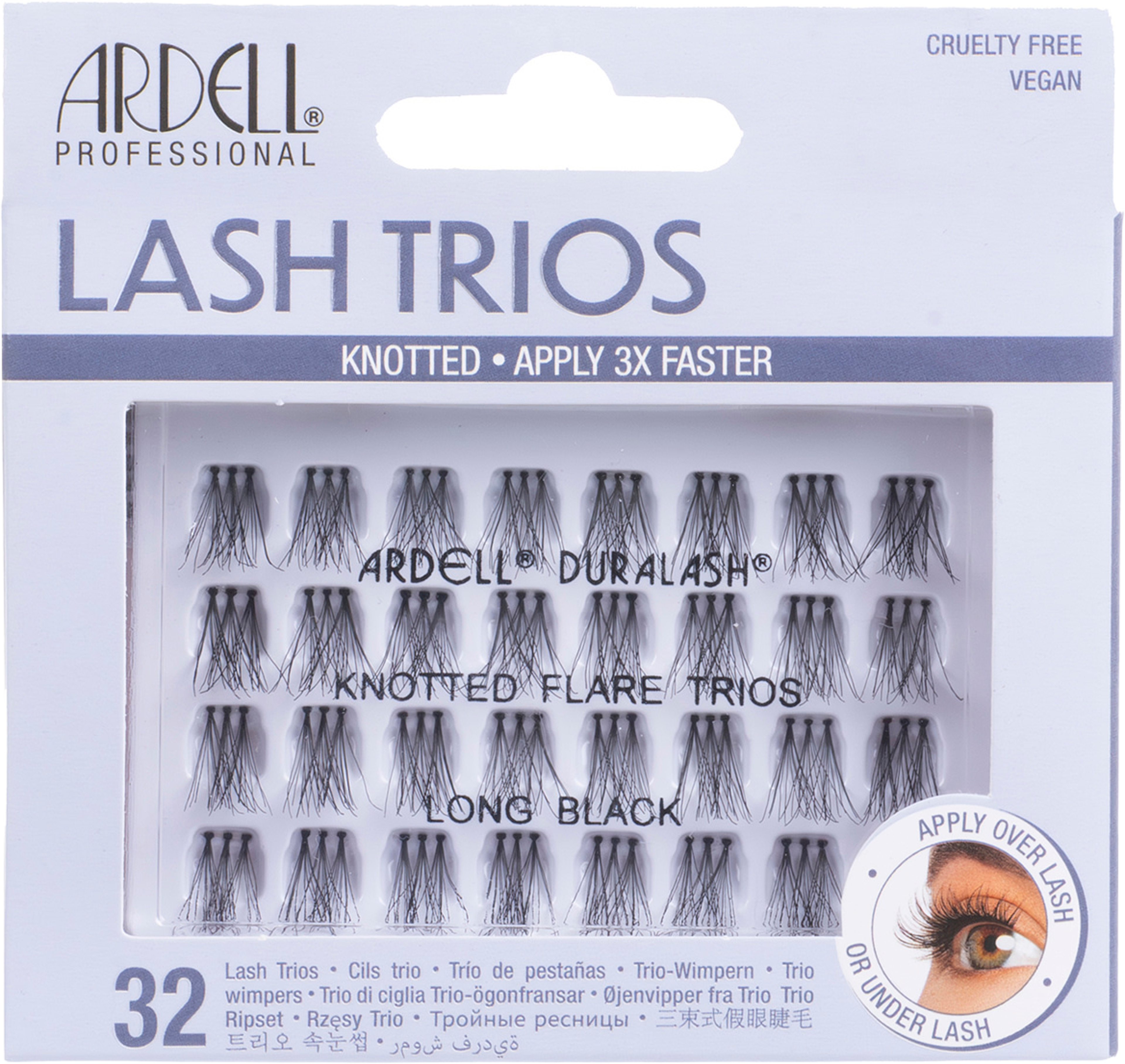 Knotted Trio Lash, från Ardell, i färgen Long. Klicka för att öppna bilden i stort format