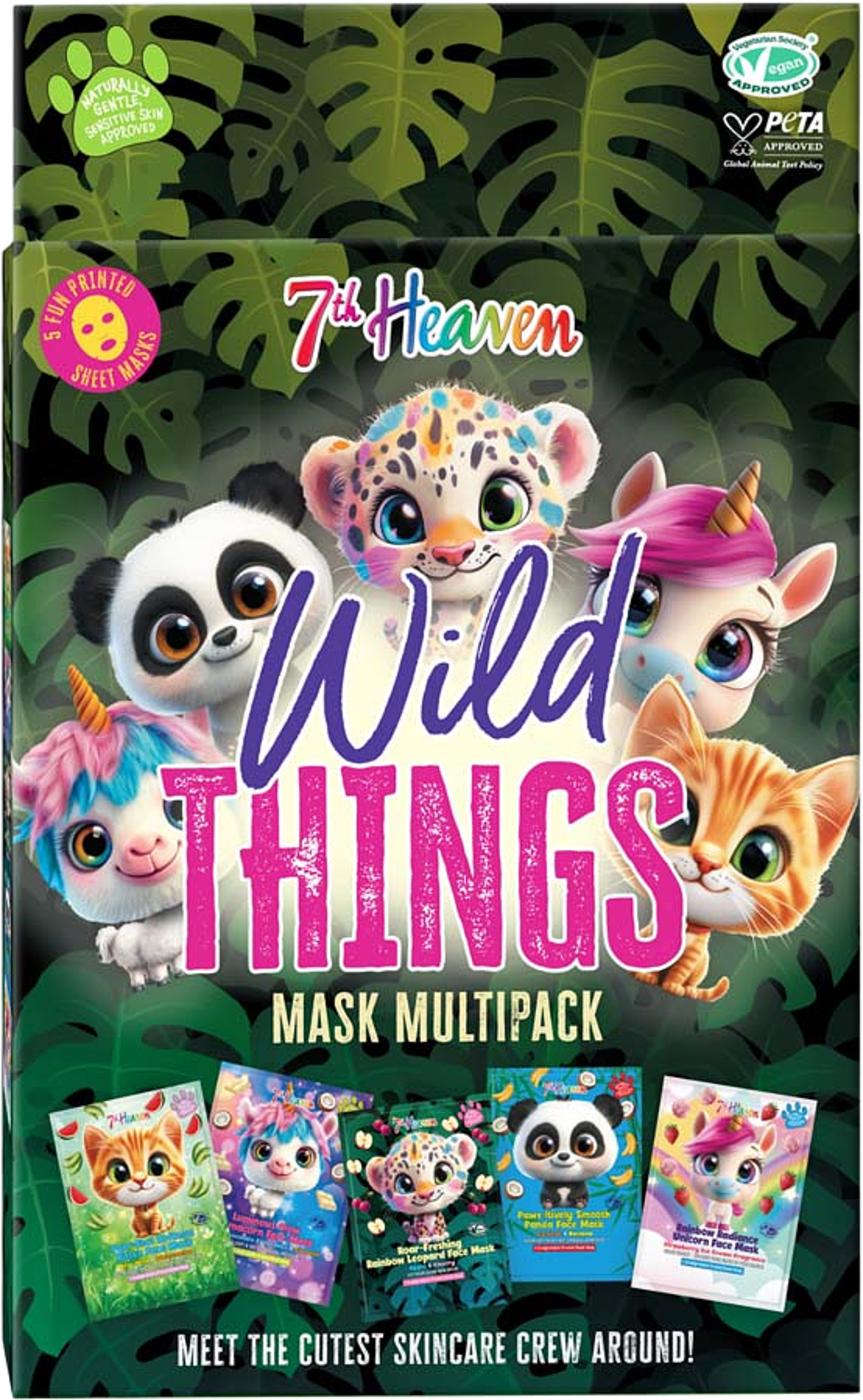 Wild Things Gift Set, från 7th Heaven. Klicka för att öppna bilden i stort format