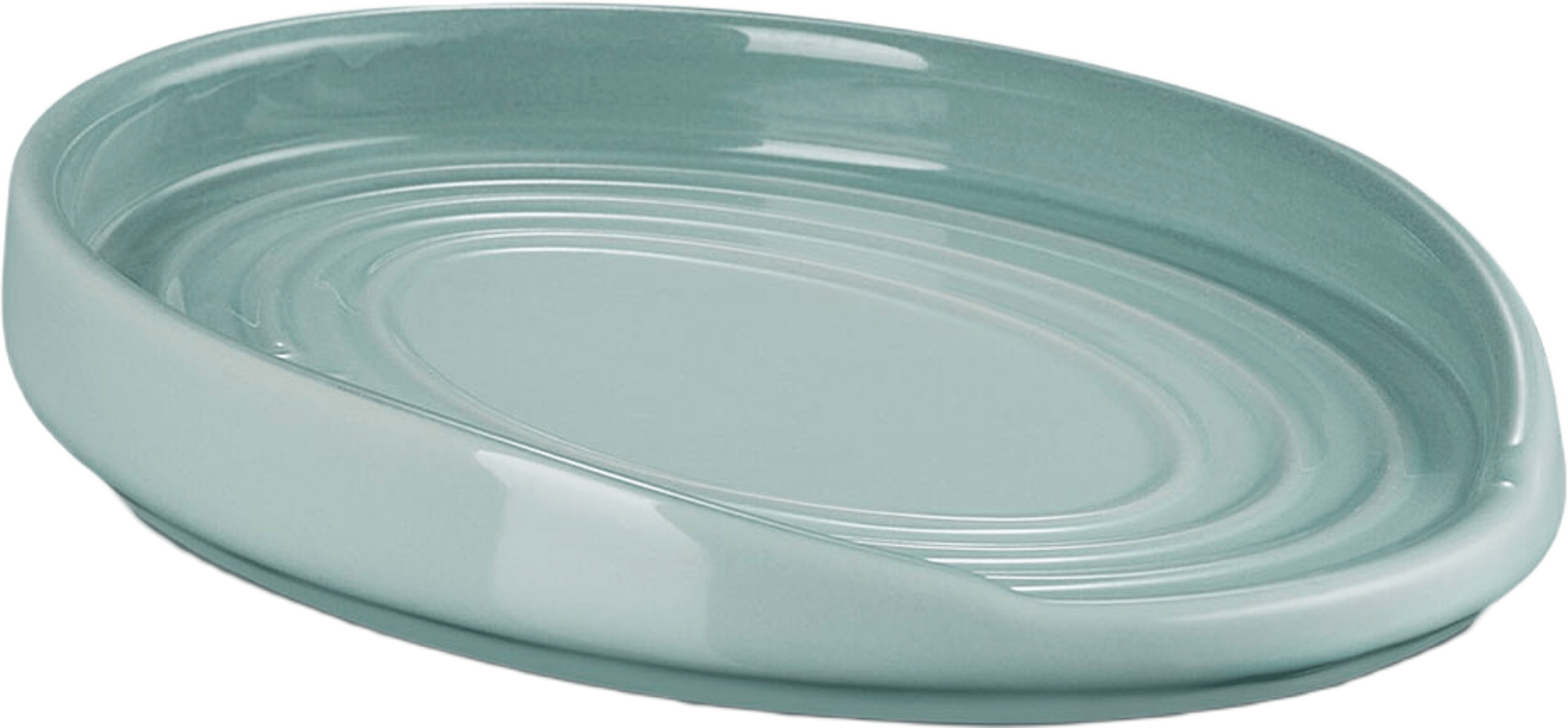 Oval grytskedhållare stengods Seasalt