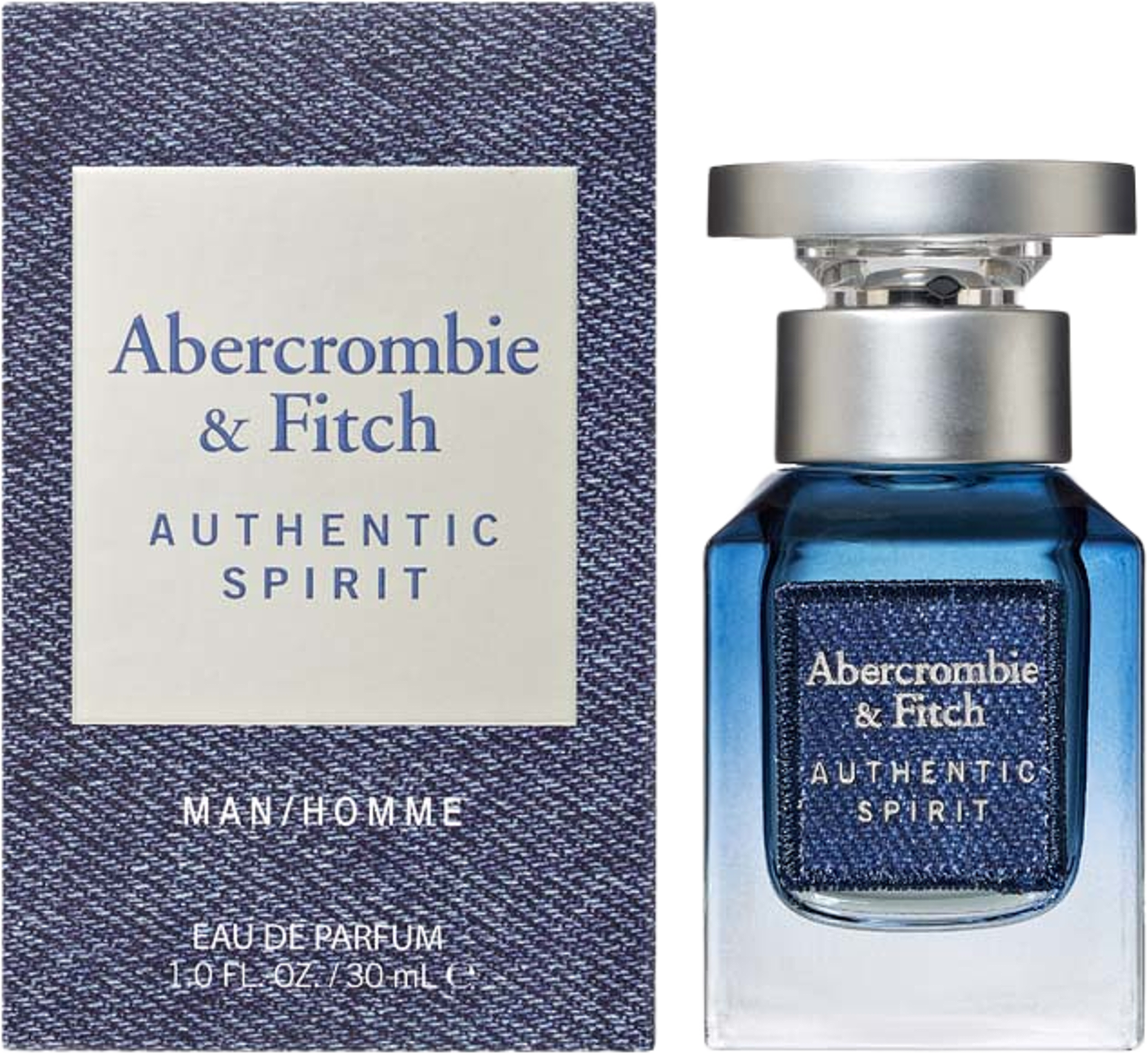 Authentic Spirit Man Eau de parfum, från Abercrombie & Fitch. Klicka för att öppna bilden i stort format
