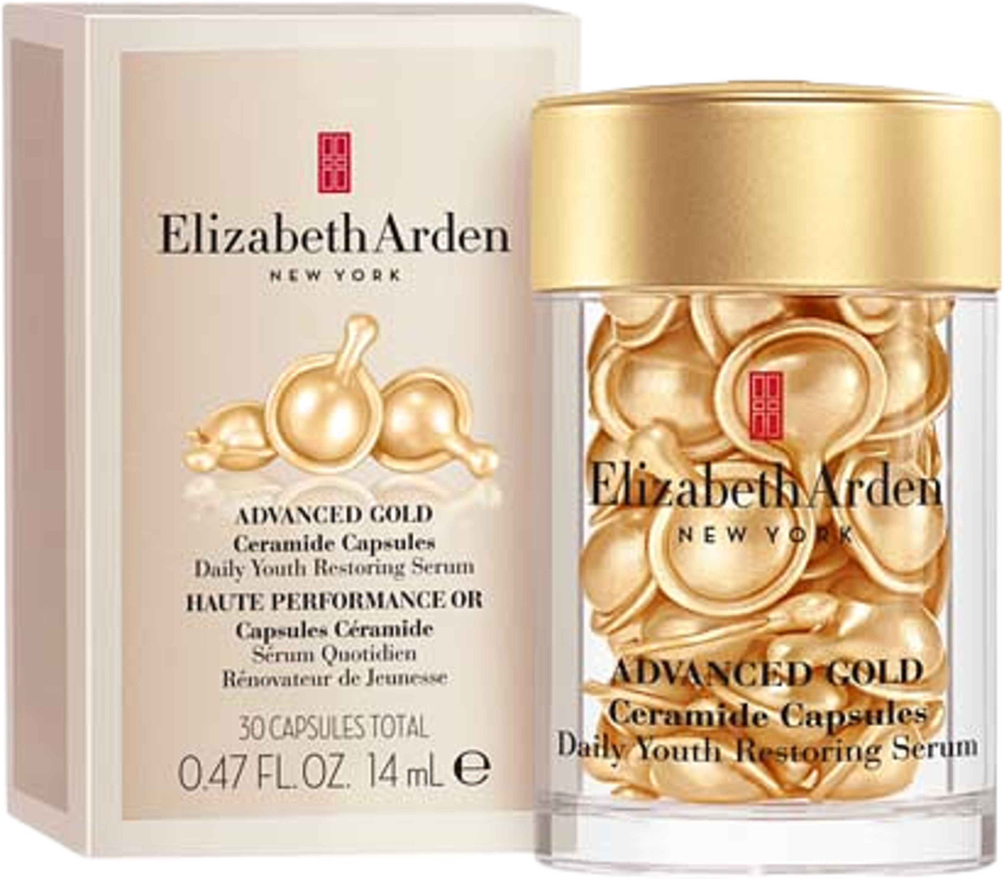 Ceramide Capsules Daily youth restoring serum, från Elizabeth Arden. Klicka för att öppna bilden i stort format