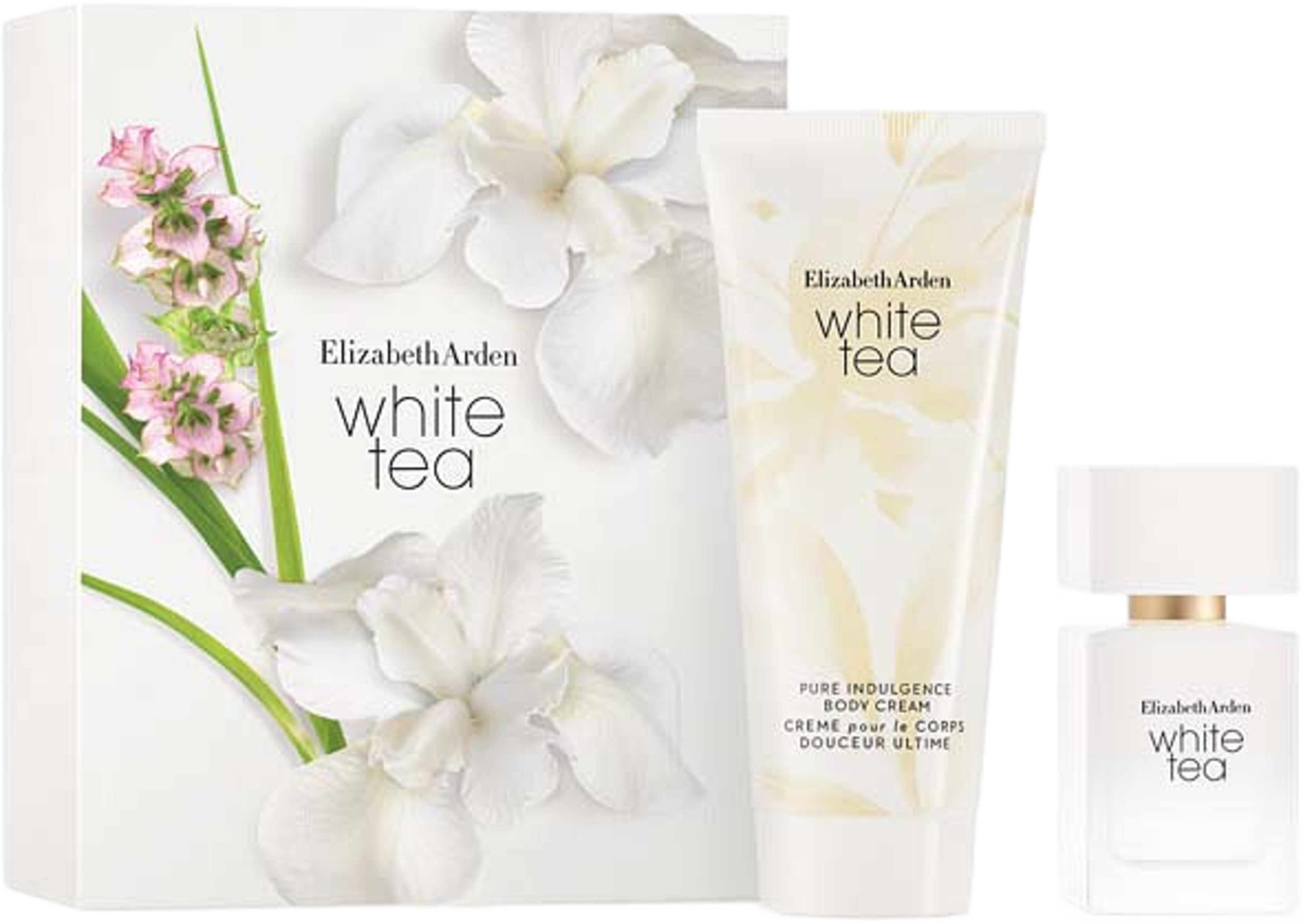 White Tea Edt 30ml/wt pure indulgence body cream 100ml, från Elizabeth Arden. Klicka för att öppna bilden i stort format