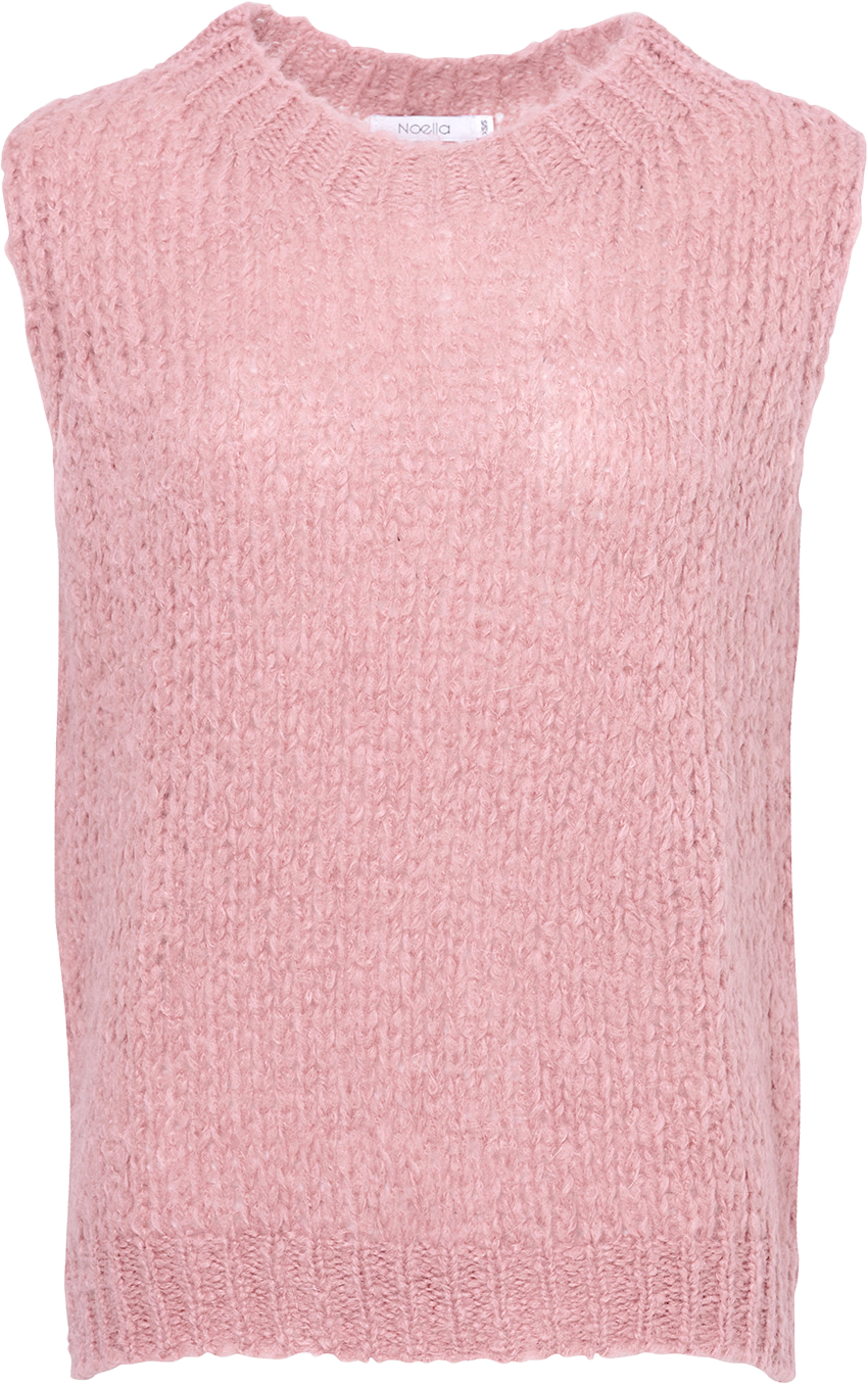 Kala Knit Vest - Old Rose, från Noella, i färgen old rose. Klicka för att öppna bilden i stort format