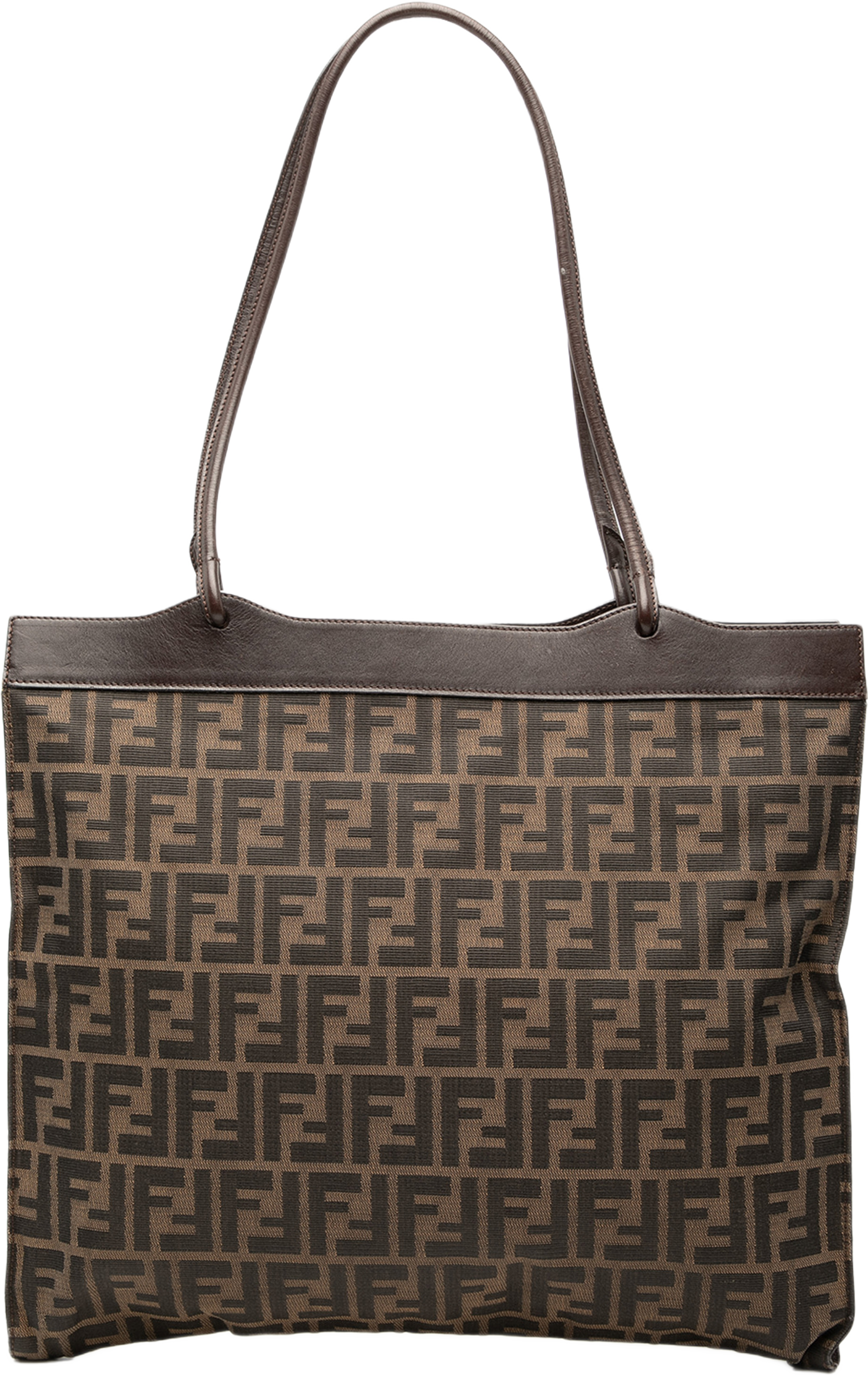 Fendi Zucca Canvas Tote, från Luxclusif, i färgen brown. Klicka för att öppna bilden i stort format