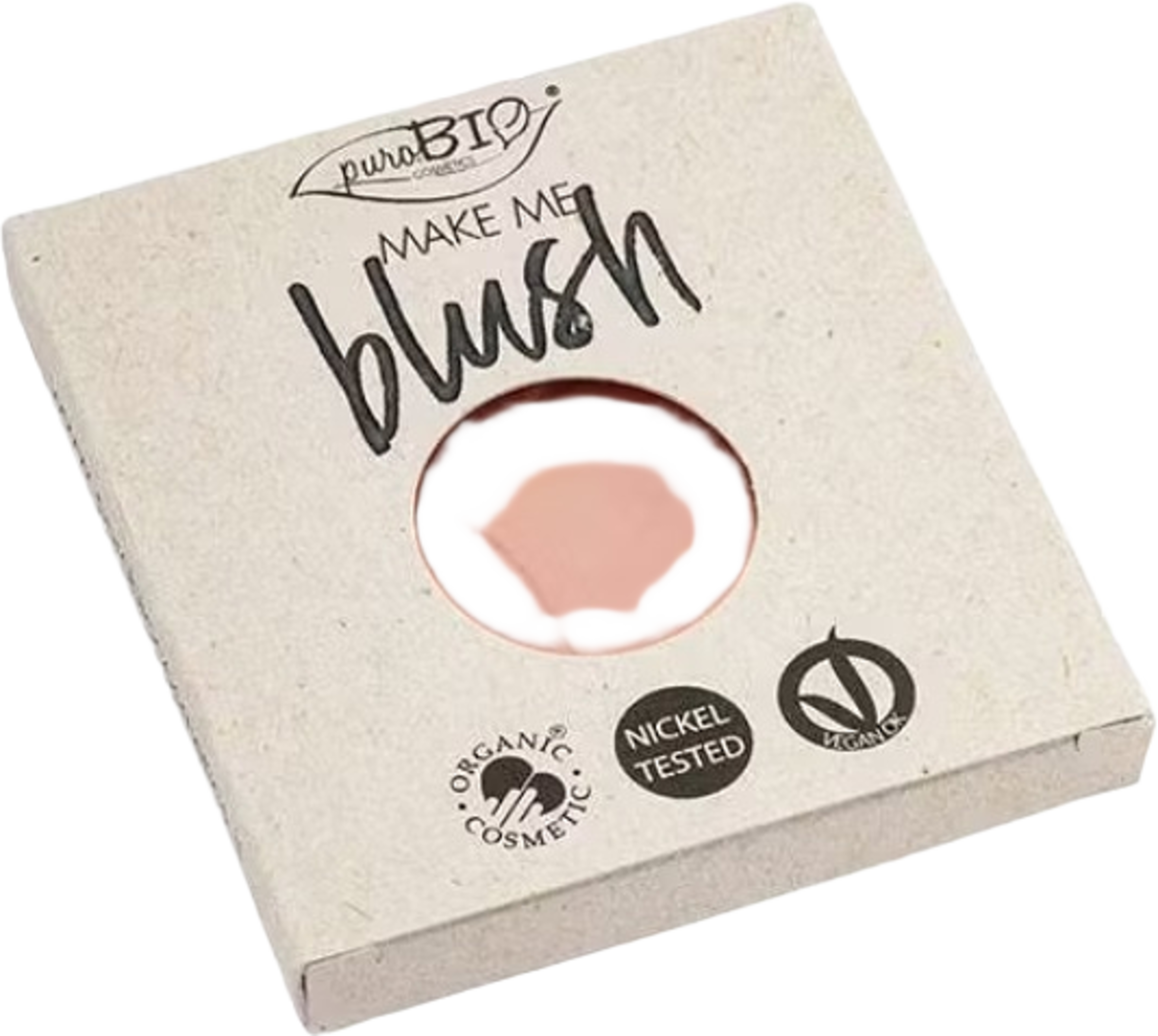 Blush Powder - Refill, från PuroBio, i färgen 02 coralmat refill. Klicka för att öppna bilden i stort format