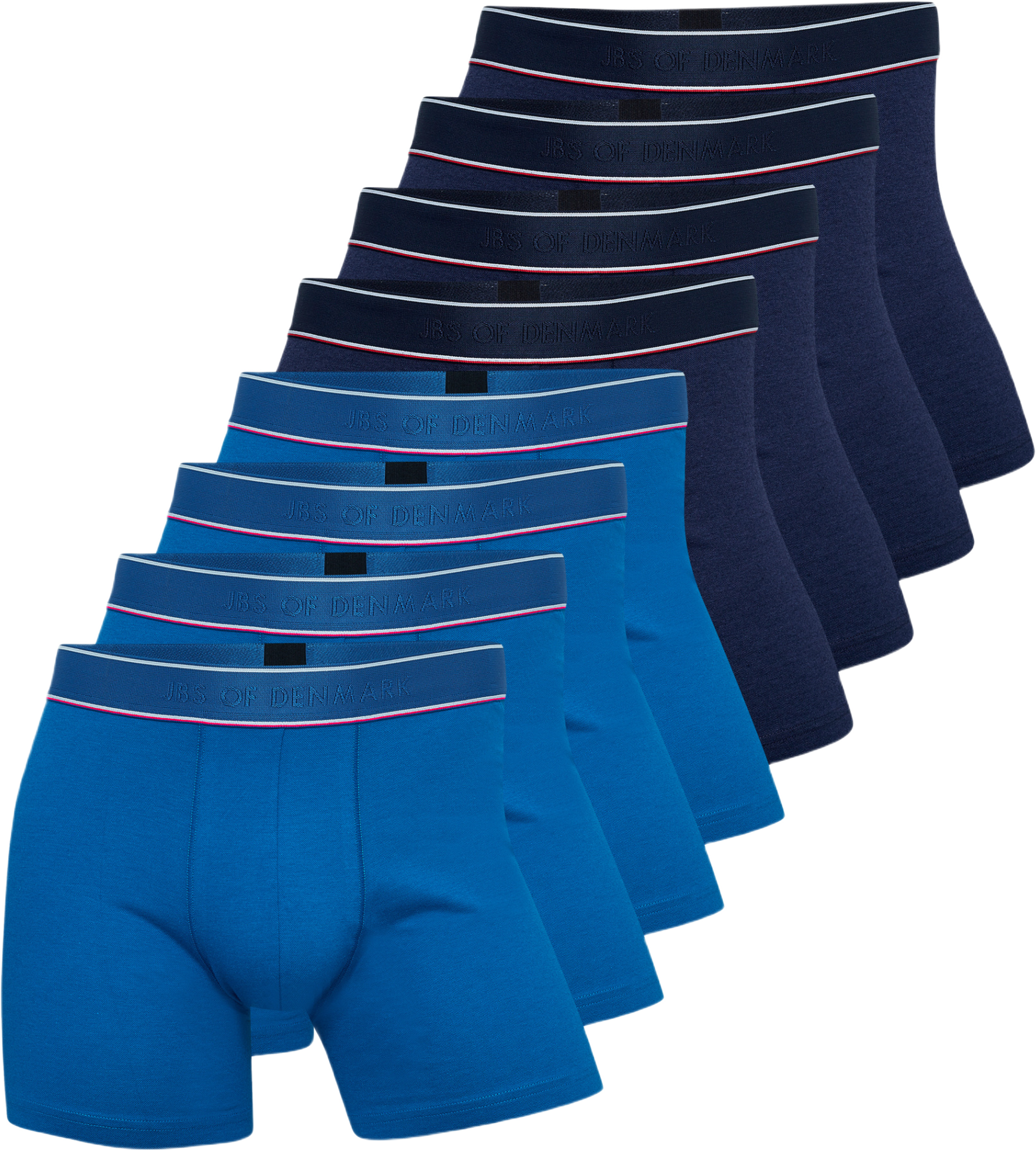 Bambu, Boxer Piké, 8-pack, Flerfärgad