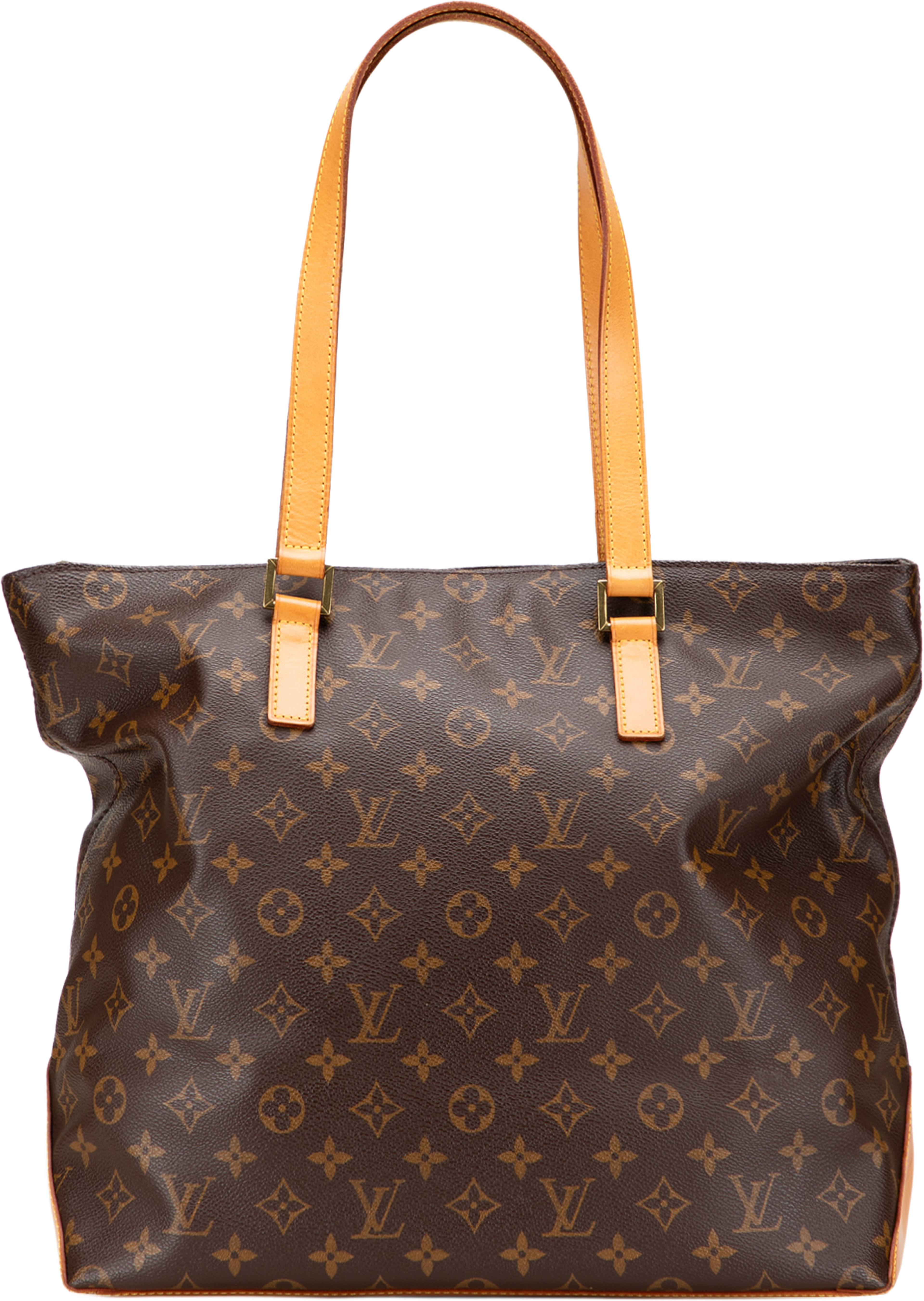 Louis Vuitton Monogram Cabas Mezzo, från Luxclusif, i färgen brown. Klicka för att öppna bilden i stort format