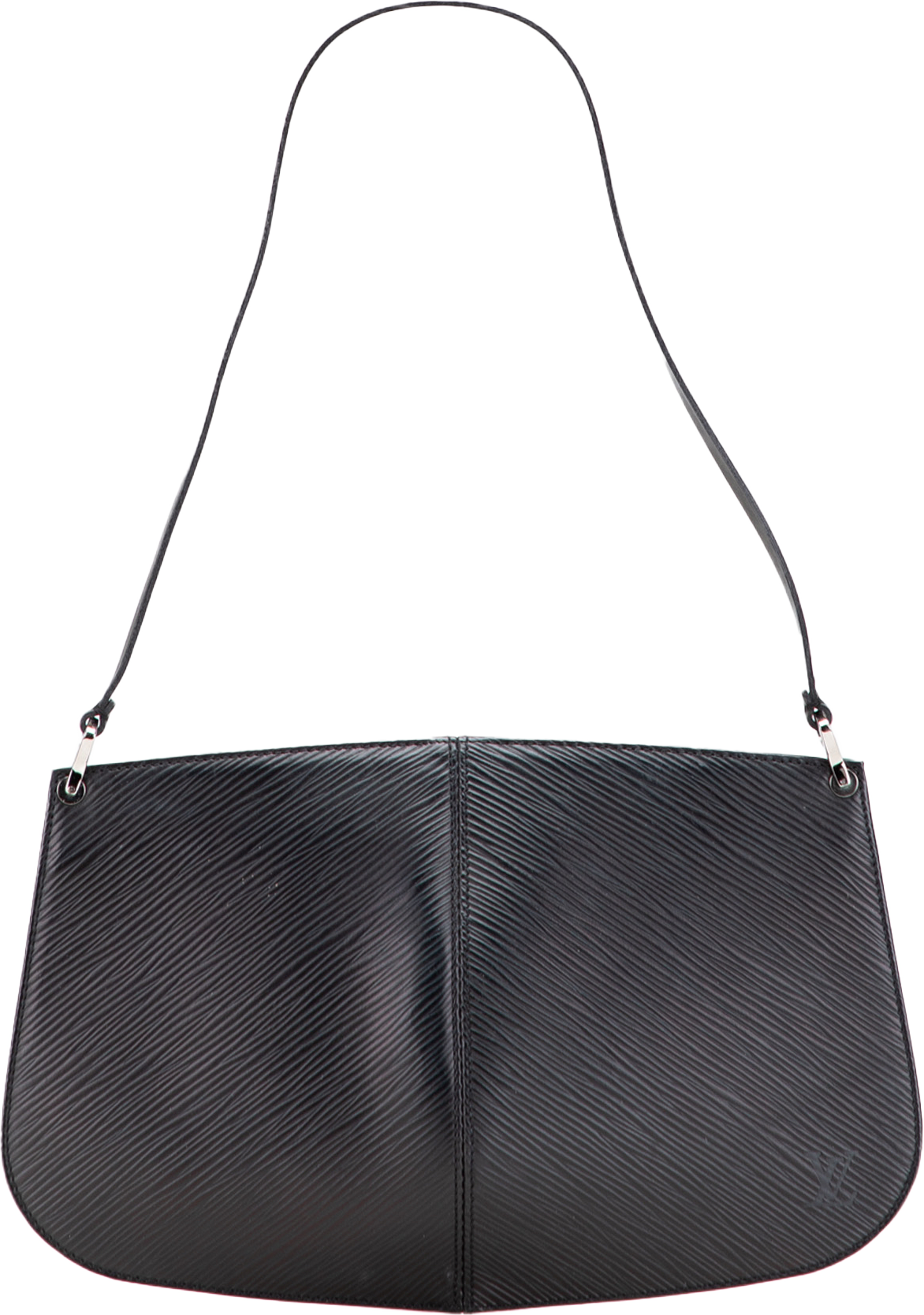 Louis Vuitton Epi Demi Lune Pochette, från Luxclusif, i färgen black. Klicka för att öppna bilden i stort format