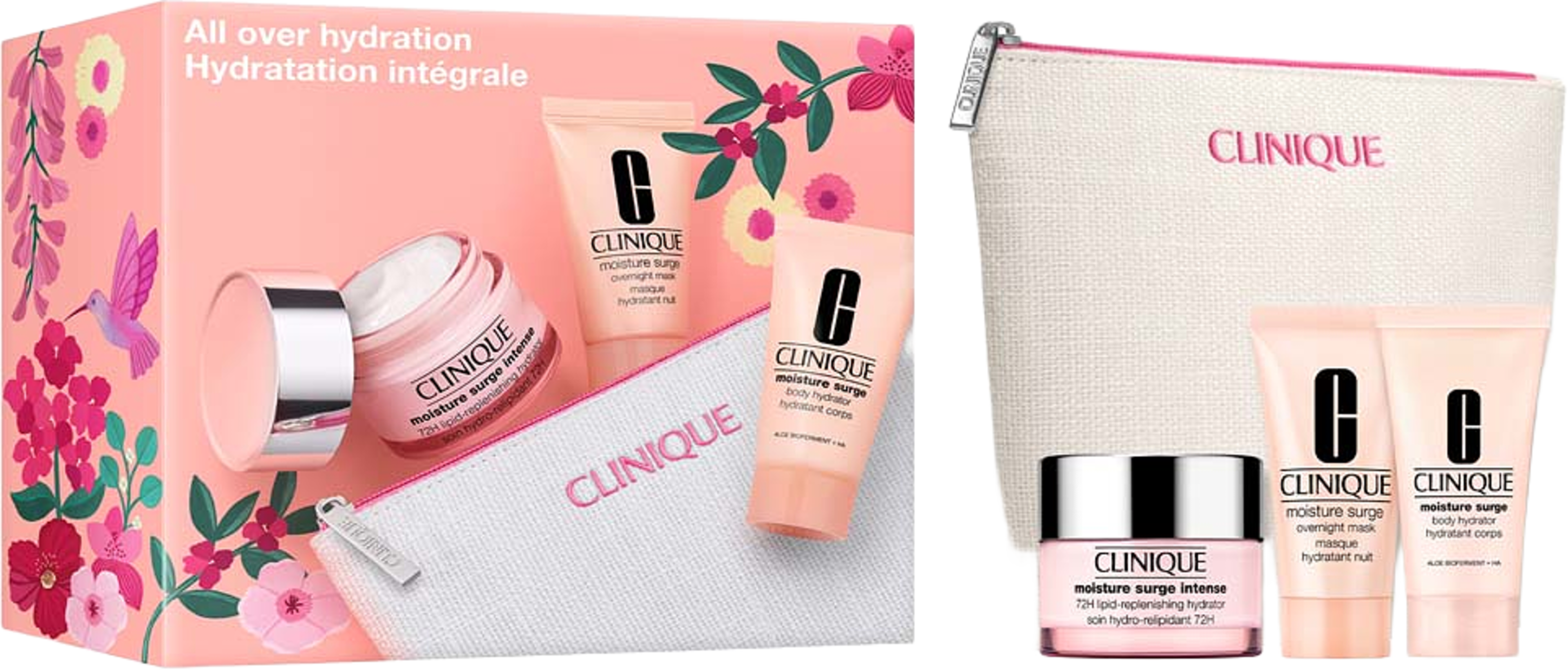 All Over Hydration Skincare Moisture Surge Set, från Clinique. Klicka för att öppna bilden i stort format