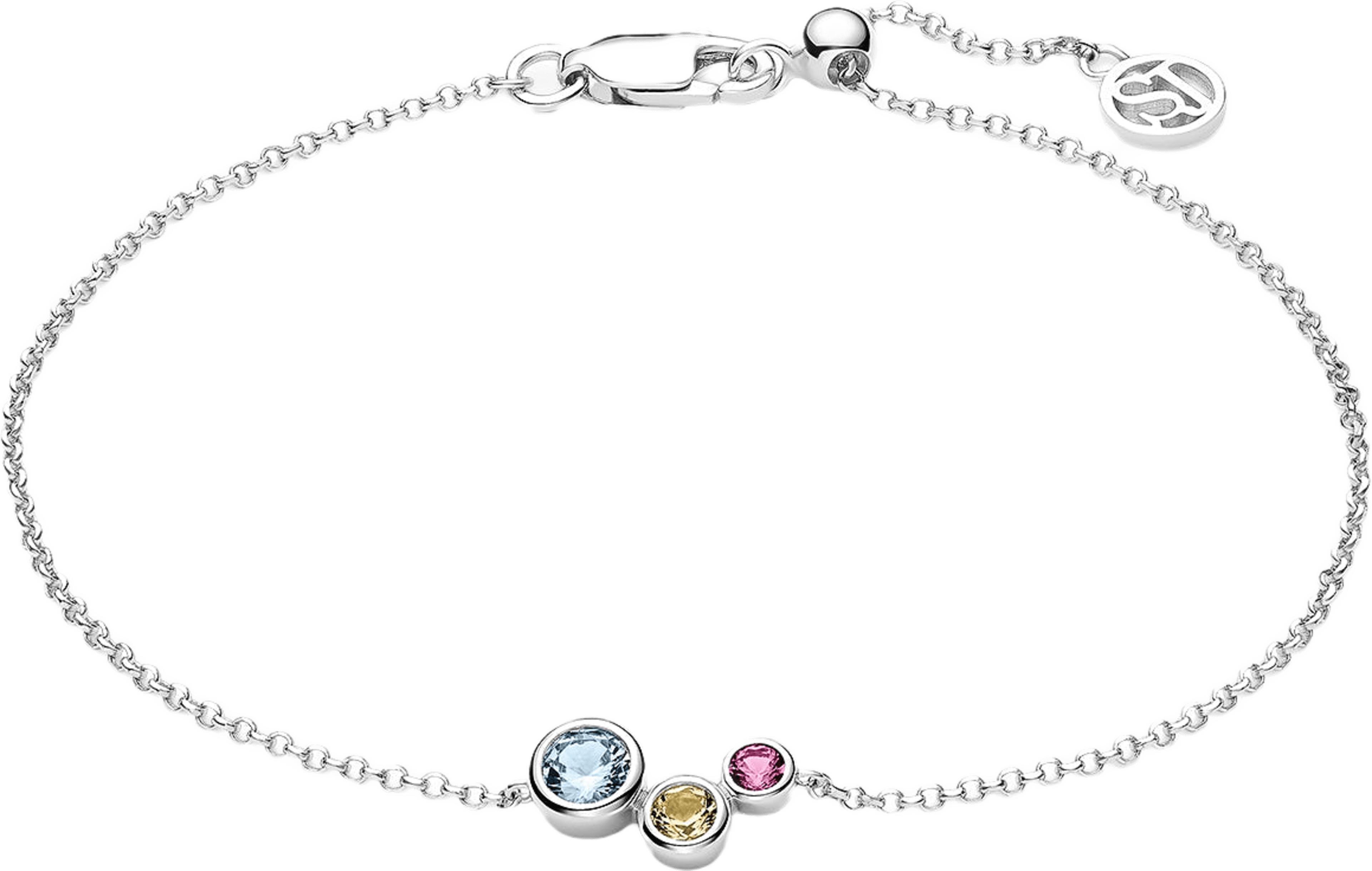 Armband Sardinien Tre, från Sif Jakobs Jewellery, i färgen 925 sterling silver. Klicka för att öppna bilden i stort format