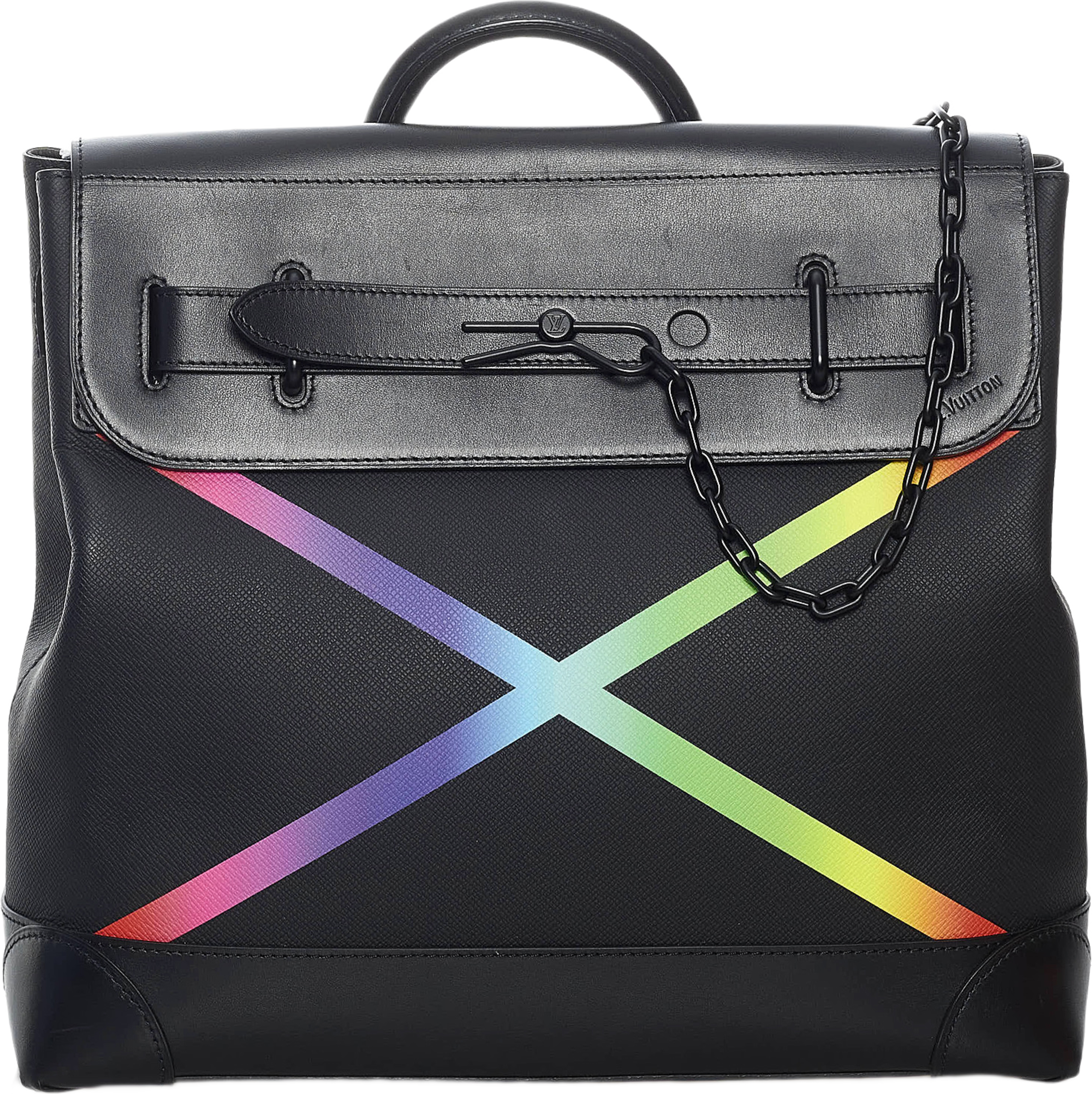 Louis Vuitton Taiga Rainbow Steamer Pm