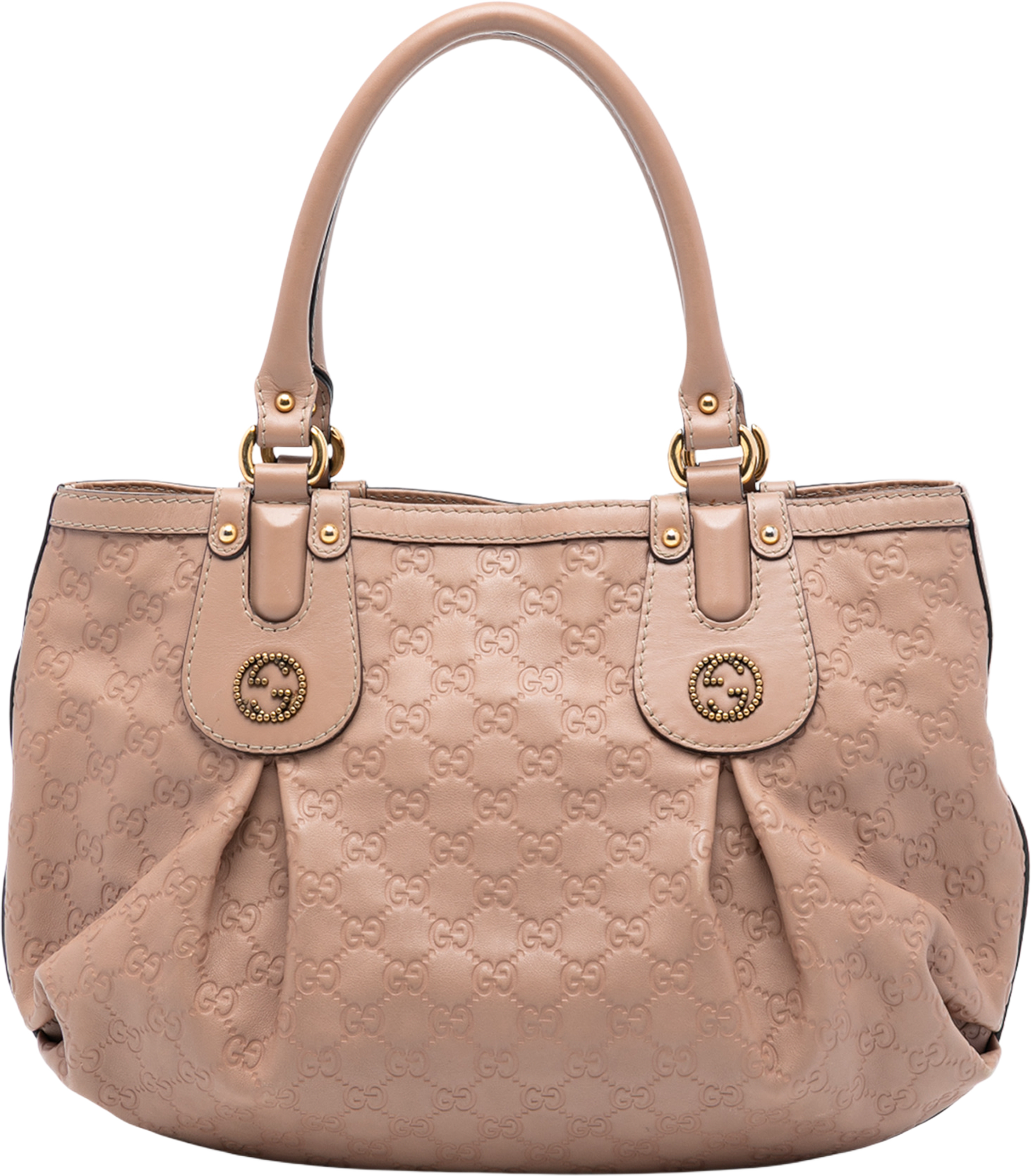 Gucci Guccissima Scarlett Tote, från Luxclusif, i färgen nude. Klicka för att öppna bilden i stort format