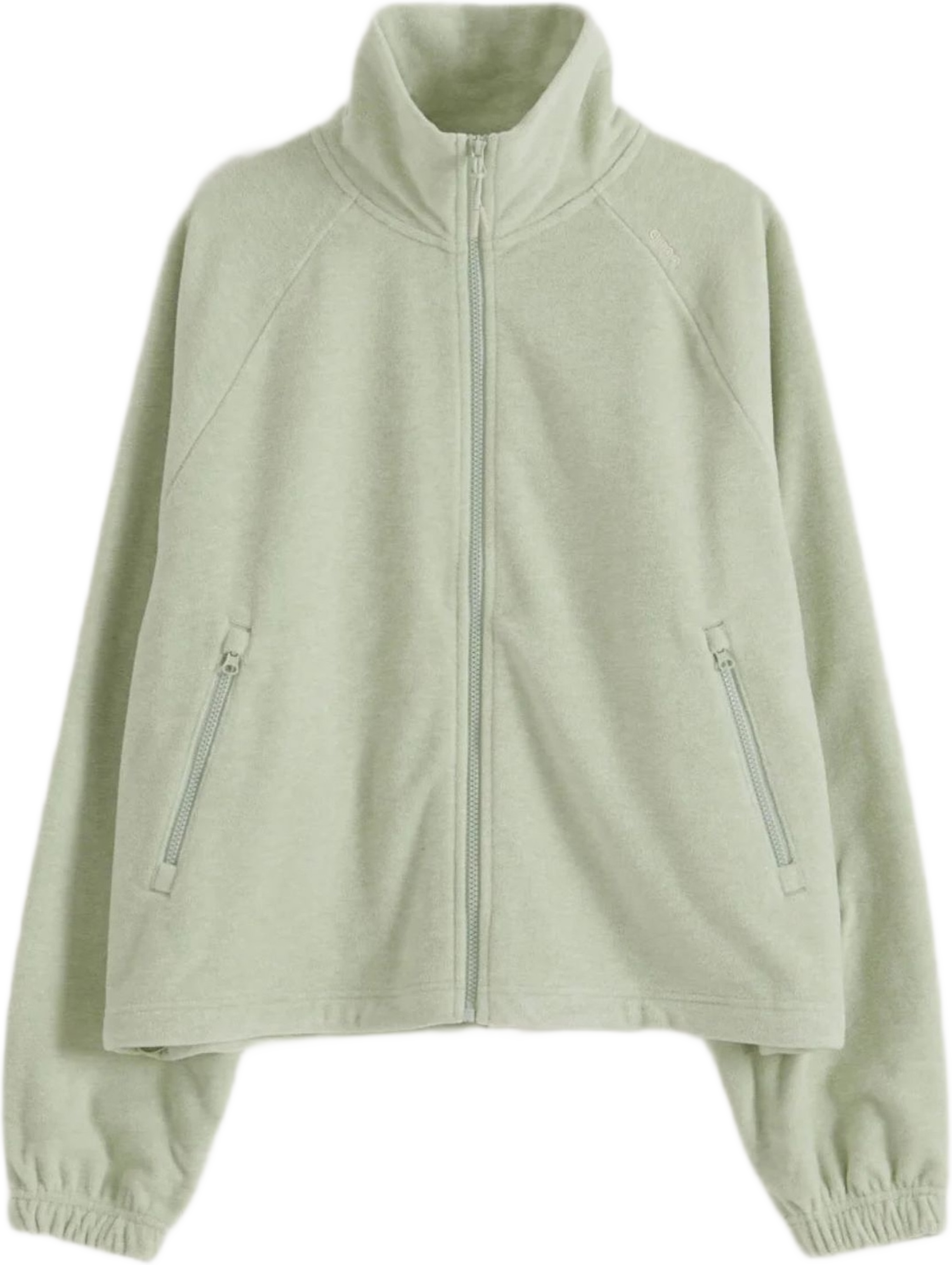 Fleece Zip Jacket, från aim'n, i färgen pistachio. Klicka för att öppna bilden i stort format