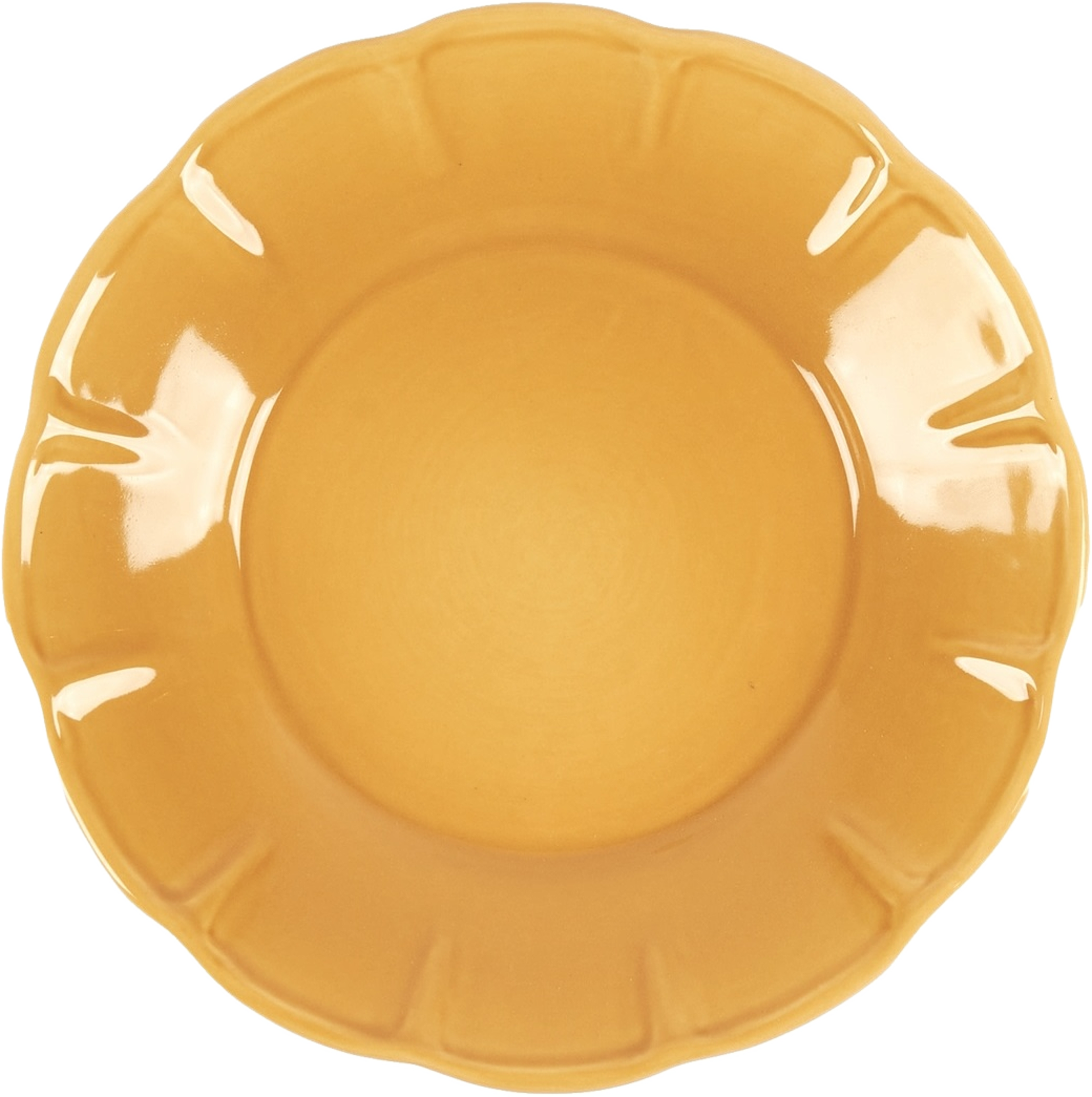 Everyday Charm Tallrik - 27 Cm, från Pick A Poppy, i färgen yellow. Klicka för att öppna bilden i stort format