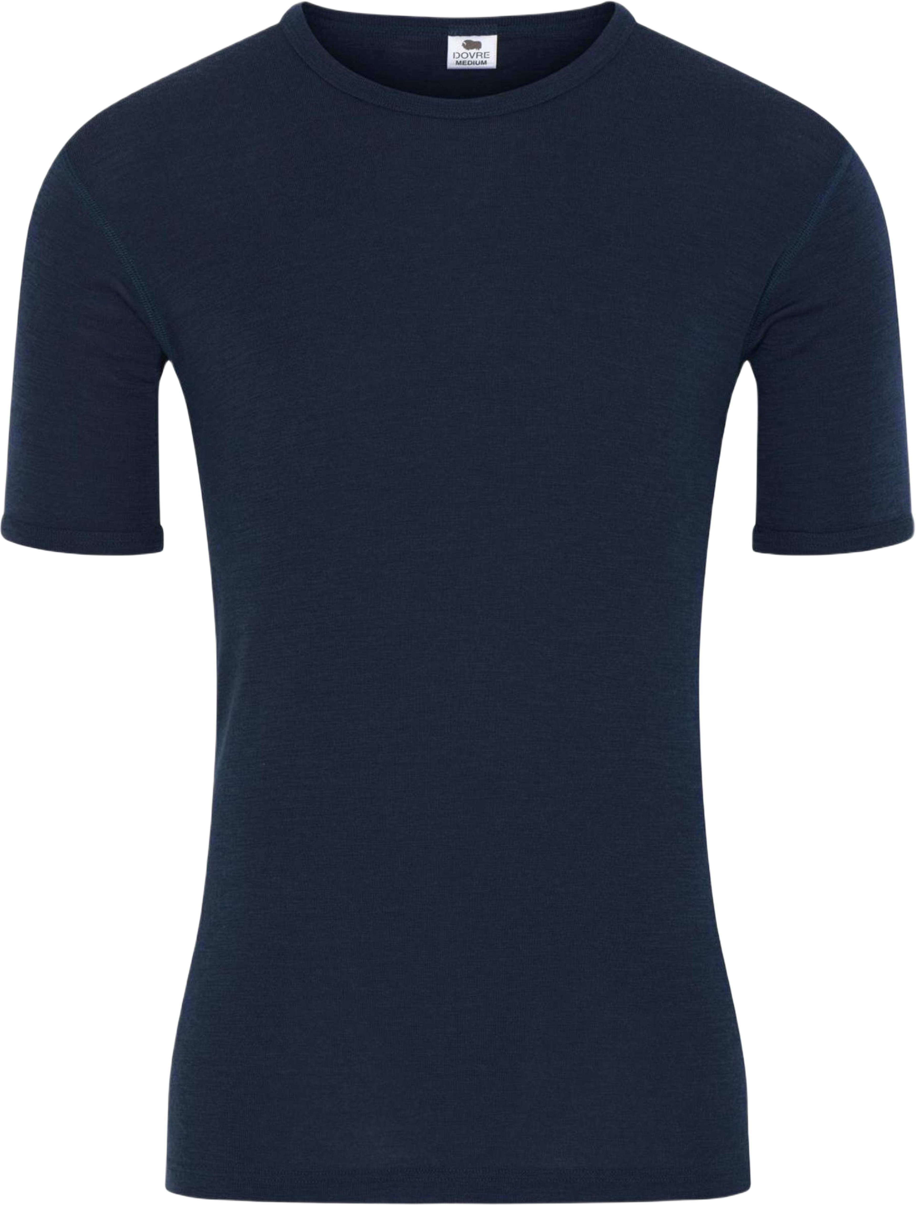 Undertröja | T-shirt | 100% Merinoull | Marinblå