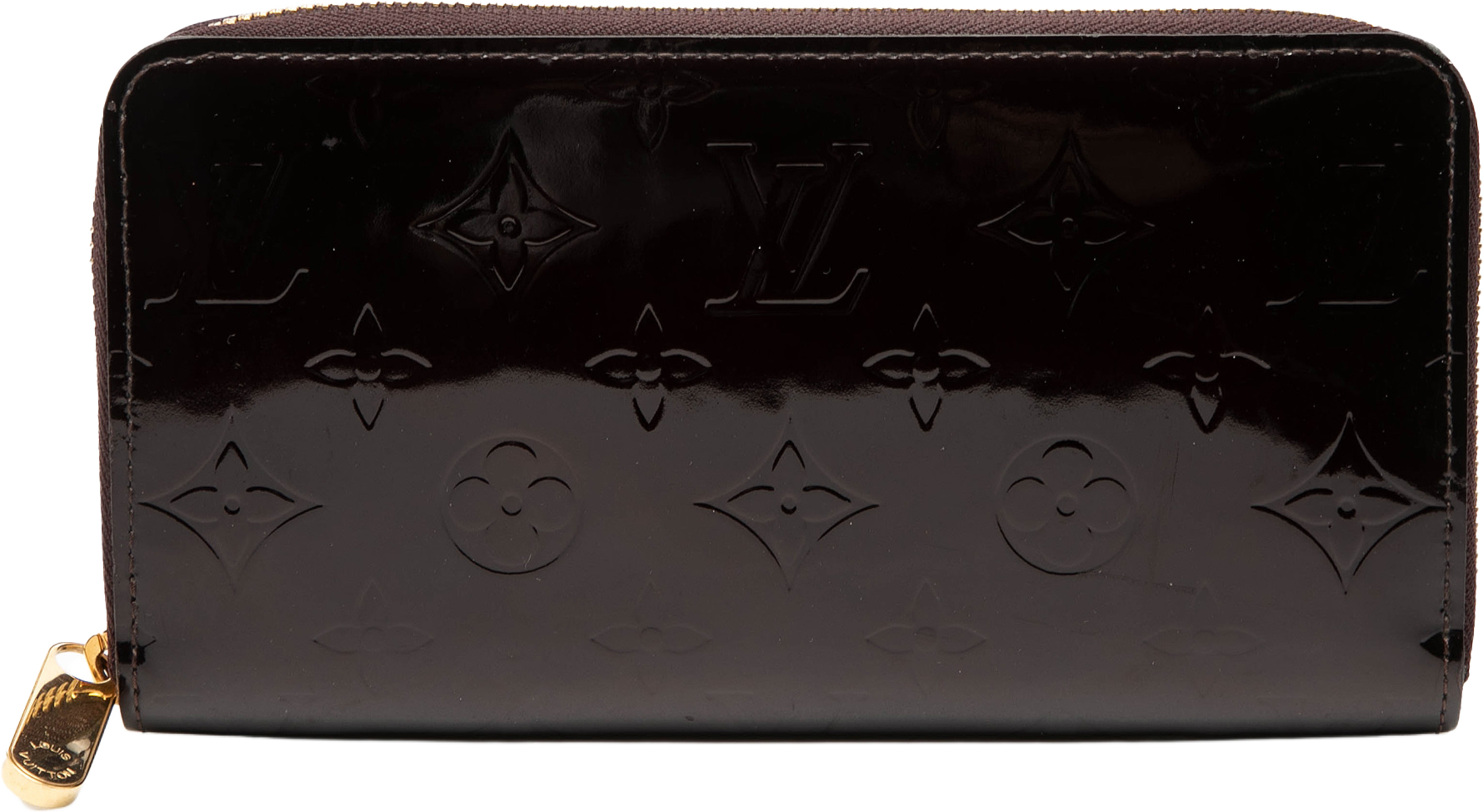 Louis Vuitton Monogram Vernis Zippy Long Wallet, från Luxclusif, i färgen purple. Klicka för att öppna bilden i stort format