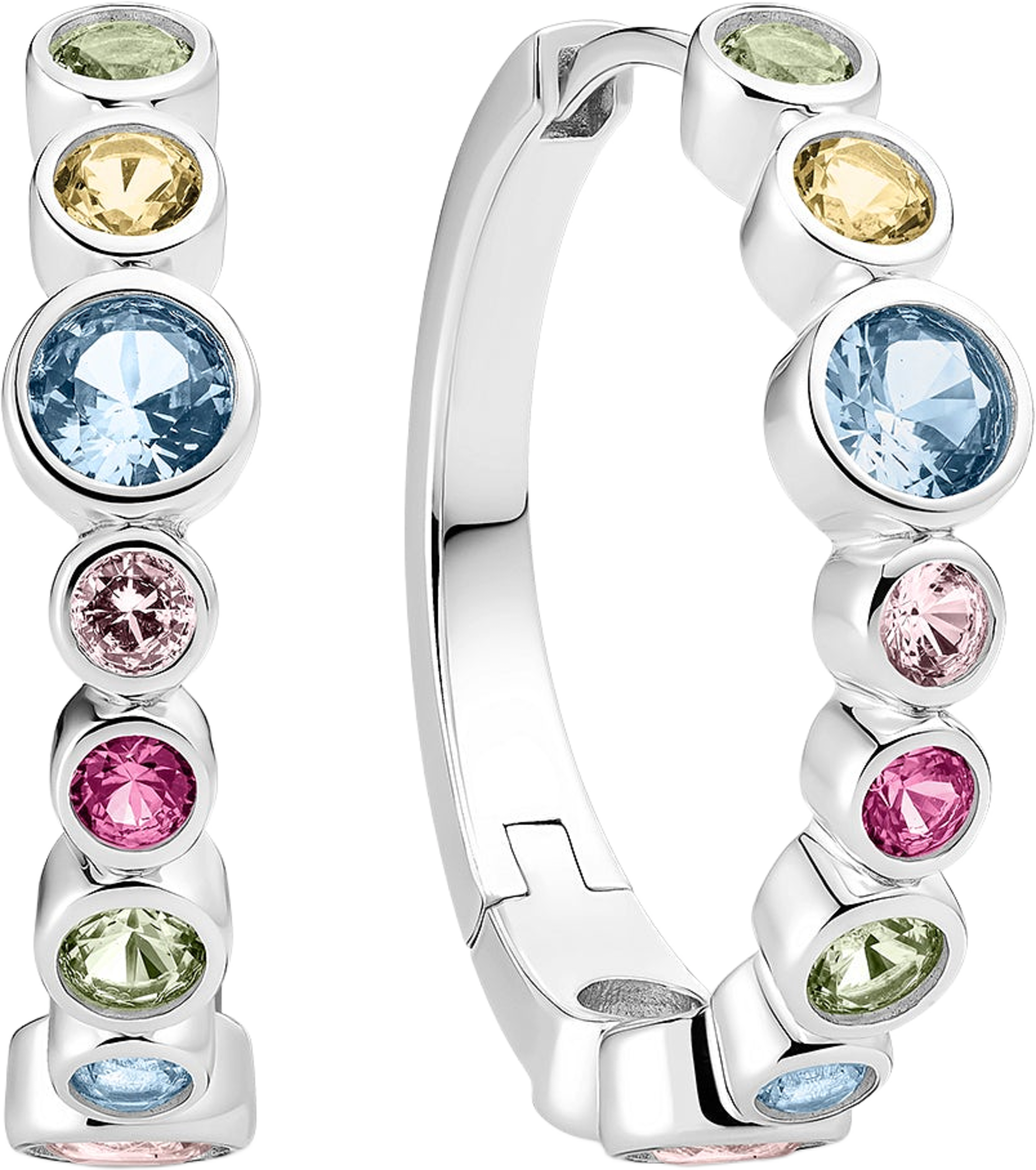 Örhängen Sardinien Creolo, från Sif Jakobs Jewellery, i färgen 925 sterling silver. Klicka för att öppna bilden i stort format