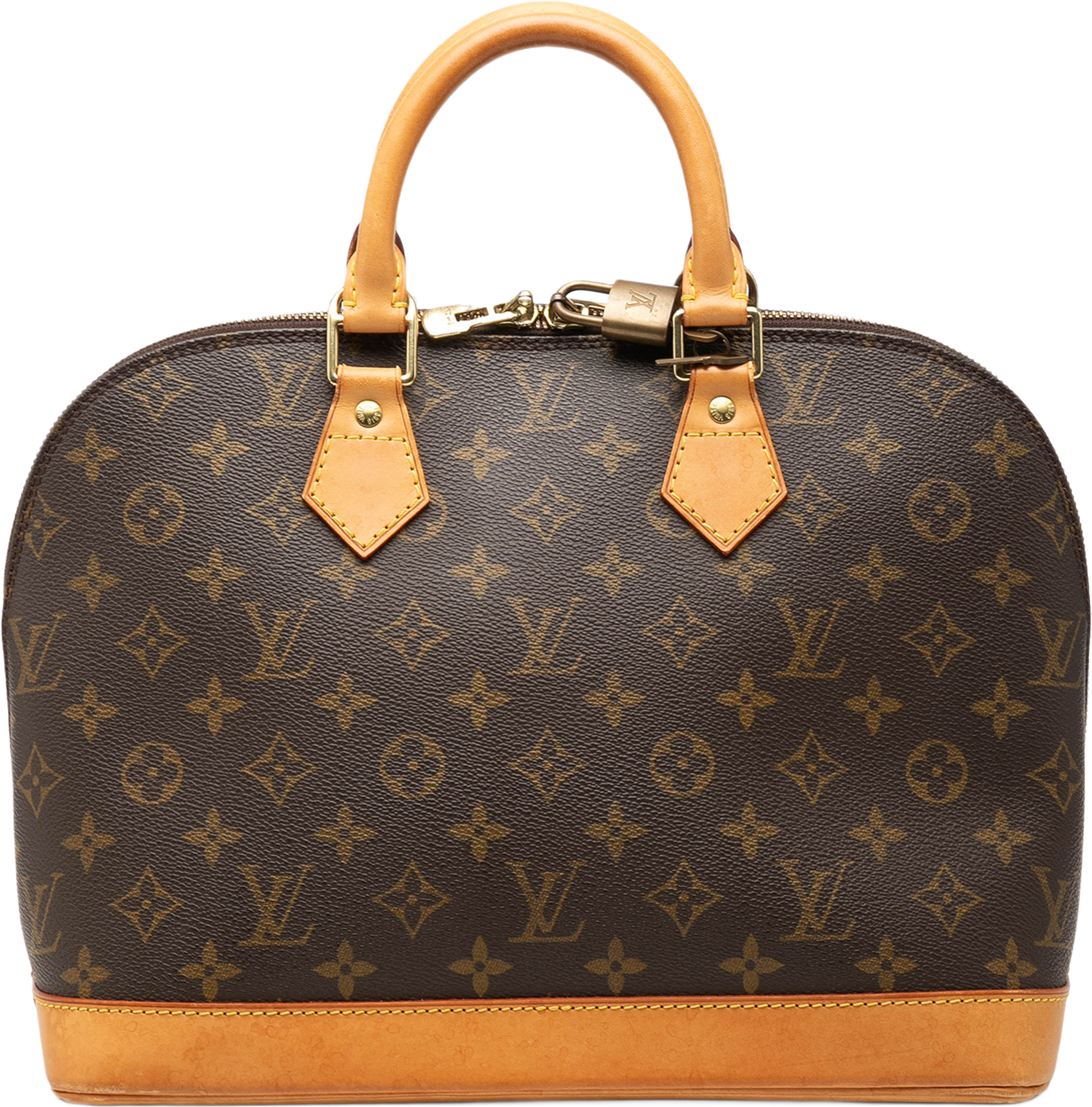 Louis Vuitton Monogram Alma Pm, från Luxclusif, i färgen brun. Klicka för att öppna bilden i stort format