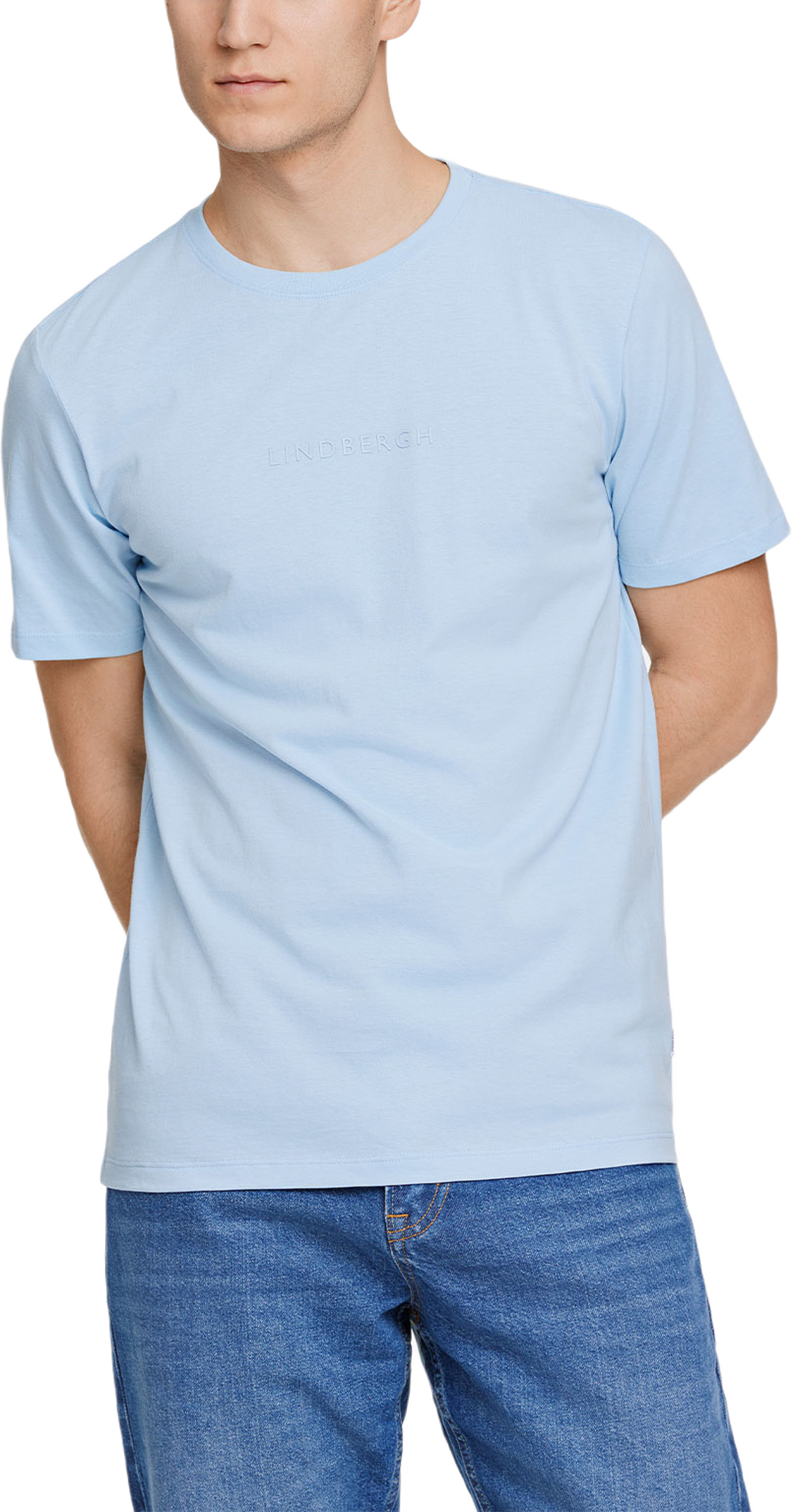 Lindbergh print tee S/S
