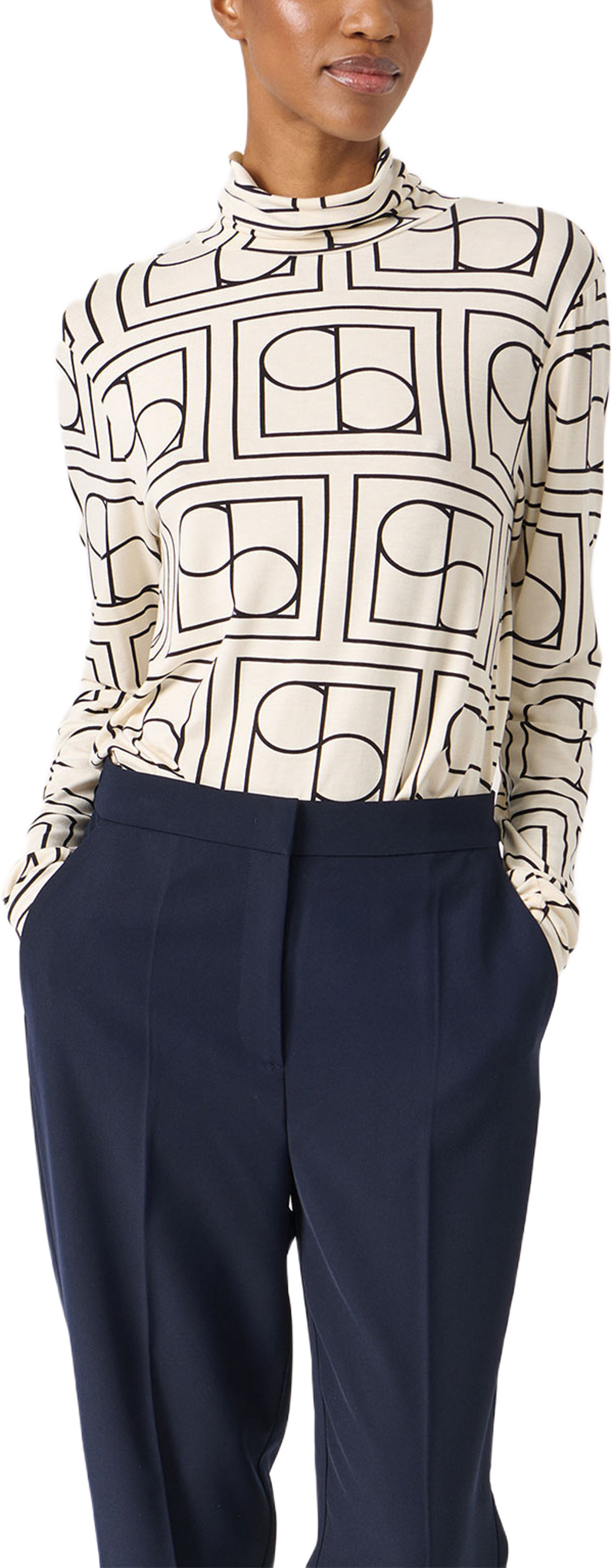 SLHanadi Printed Rollneck