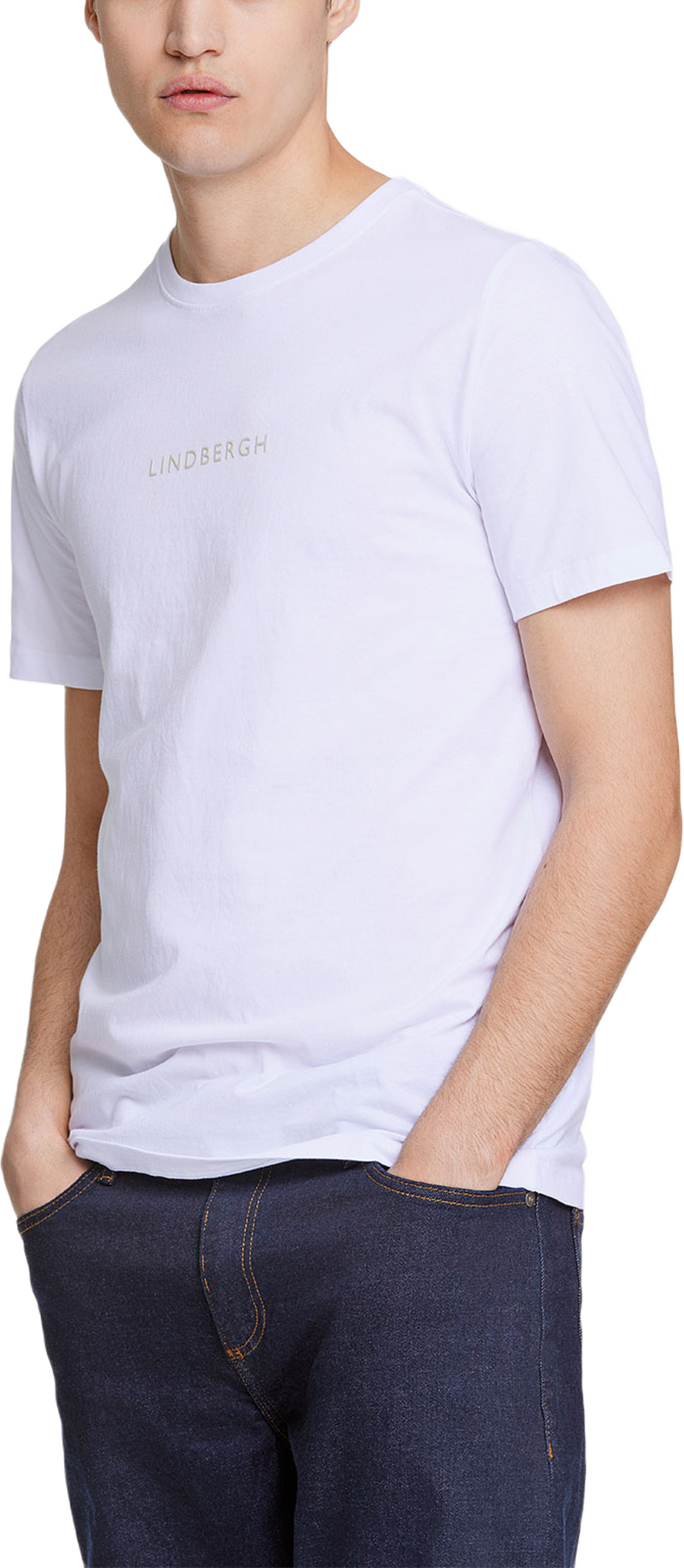 Lindbergh print tee S/S