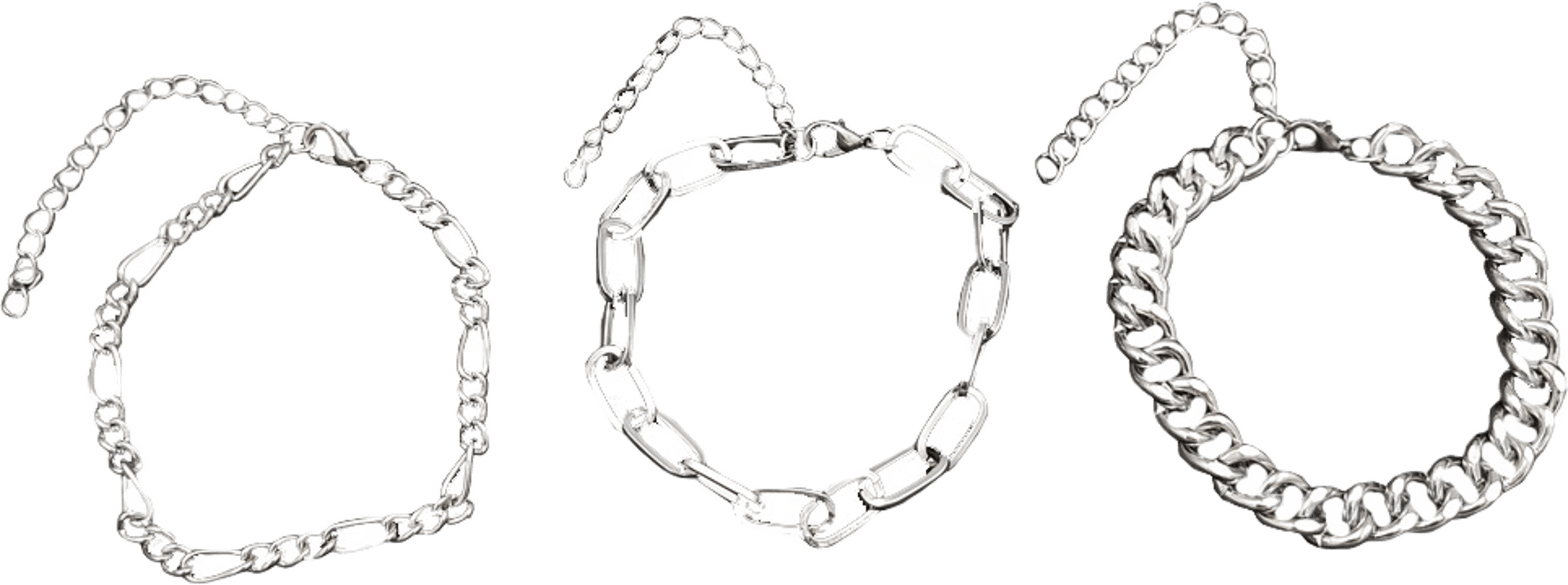 4 Pack Armband Med Olika Kedjor