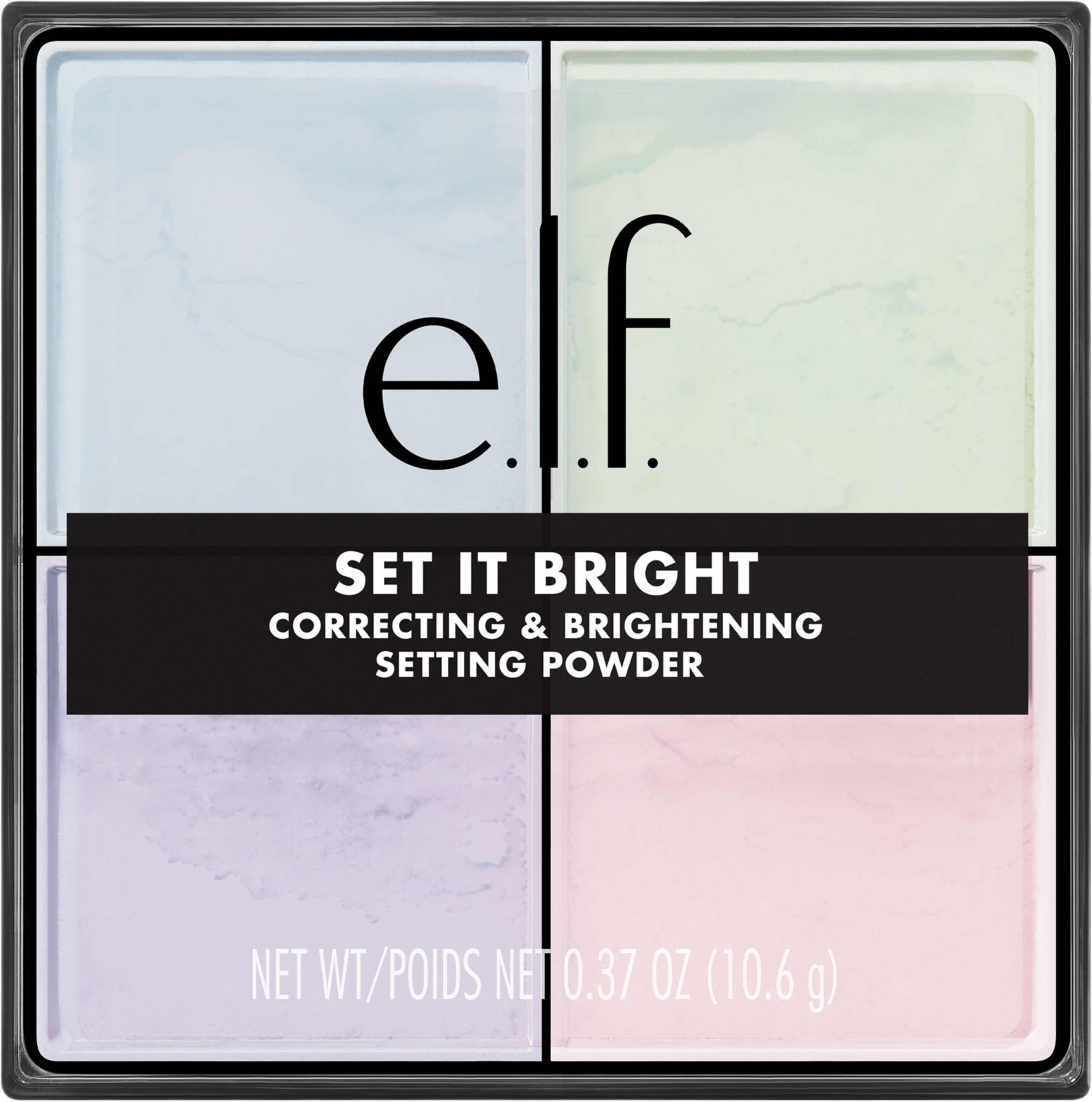 Set it Bright Powder Quad, från e.l.f, i färgen Light. Klicka för att öppna bilden i stort format