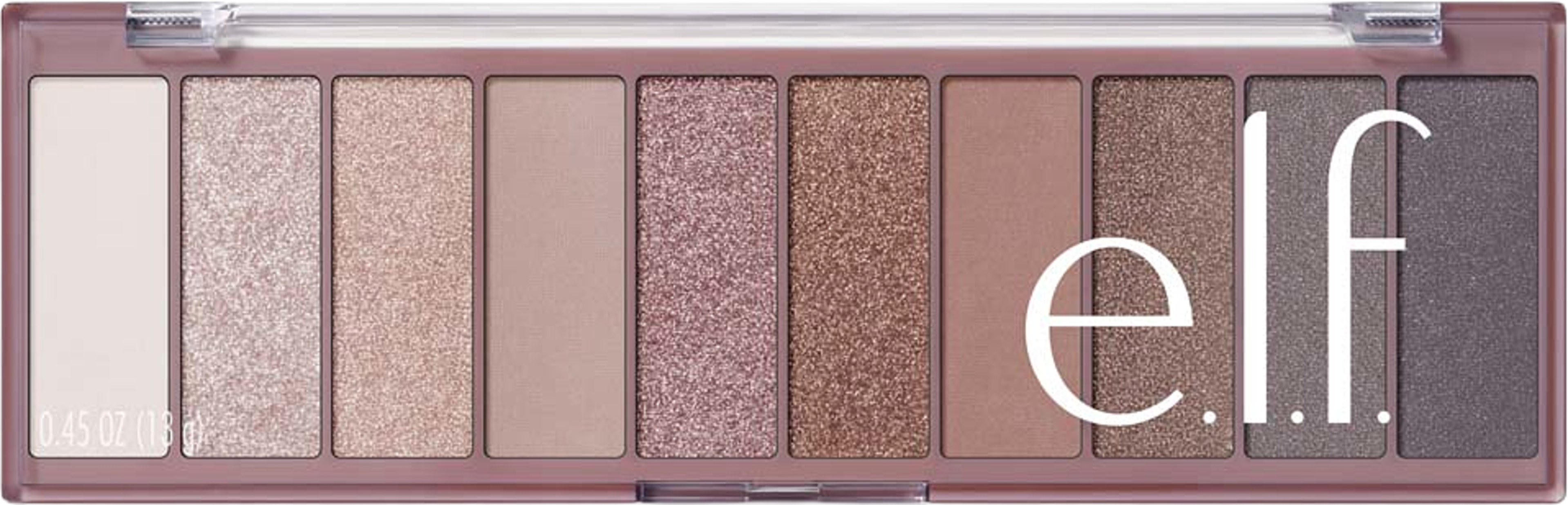 Perfect 10 Eyeshadow Palette, från e.l.f, i färgen Nude Rose Gold. Klicka för att öppna bilden i stort format